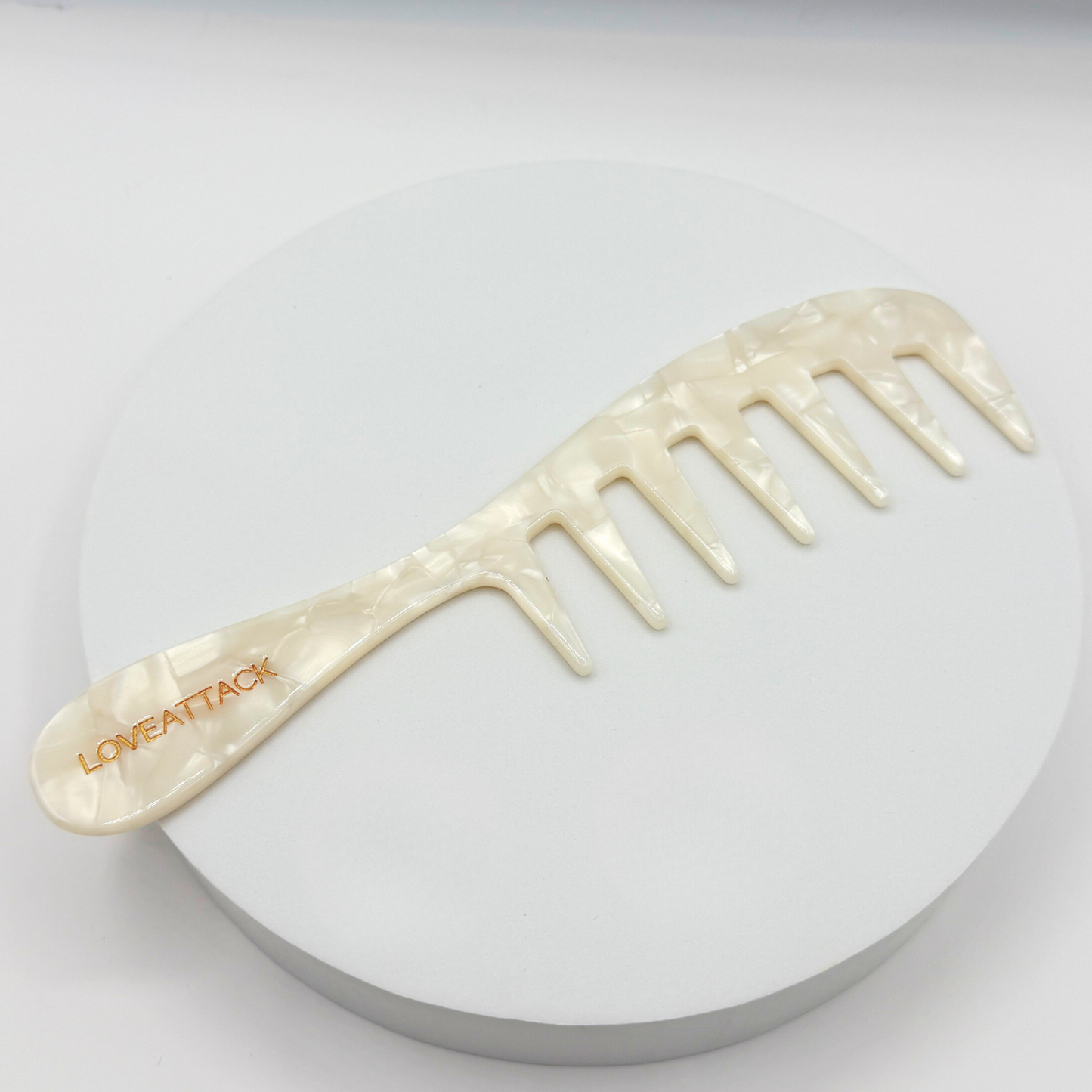 Cellulose Acetate Ultra Wide Tooth Hair Combs