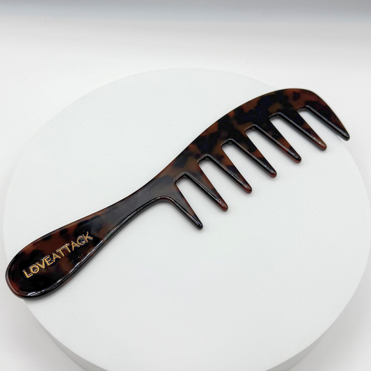 Cellulose Acetate Ultra Wide Tooth Hair Combs