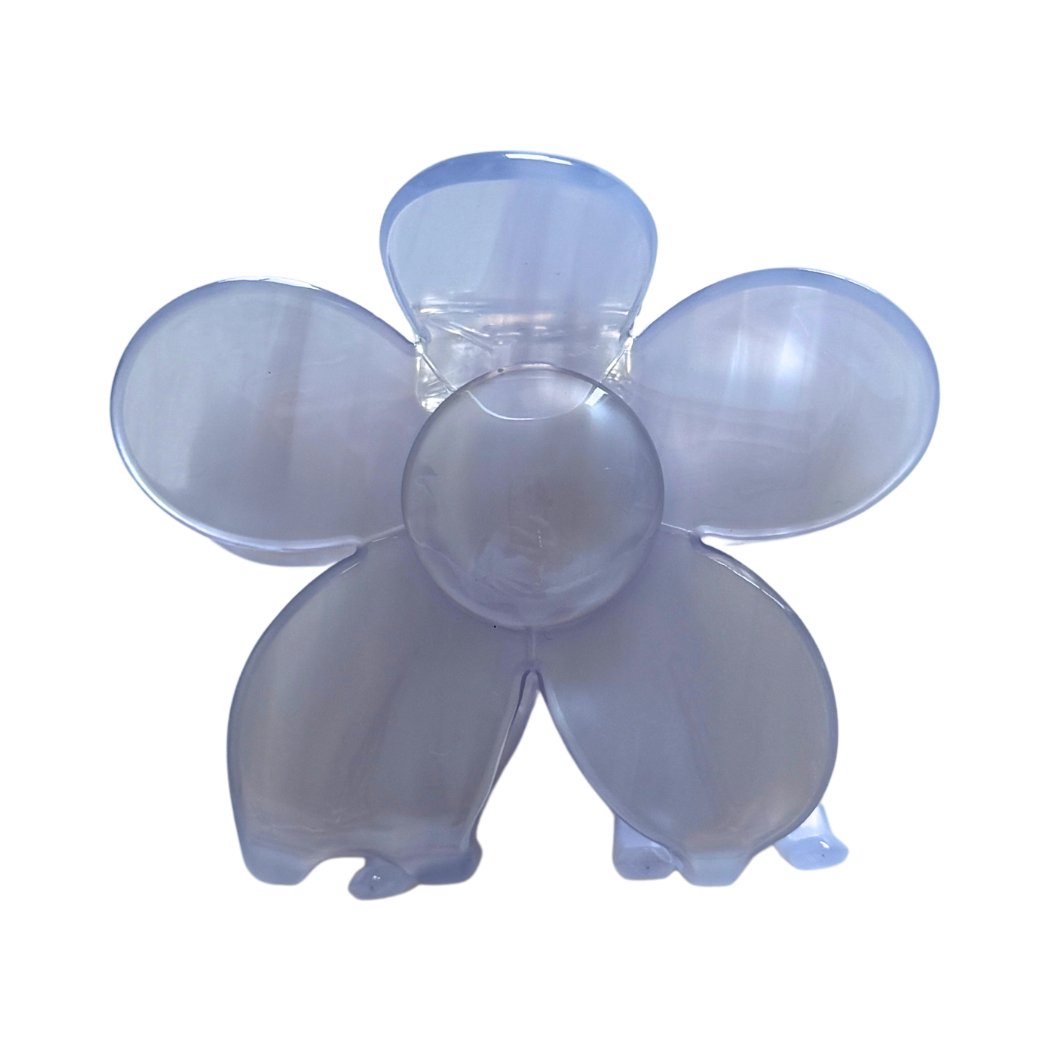 Hana Cellulose Acetate Flower Hair Claw Clips