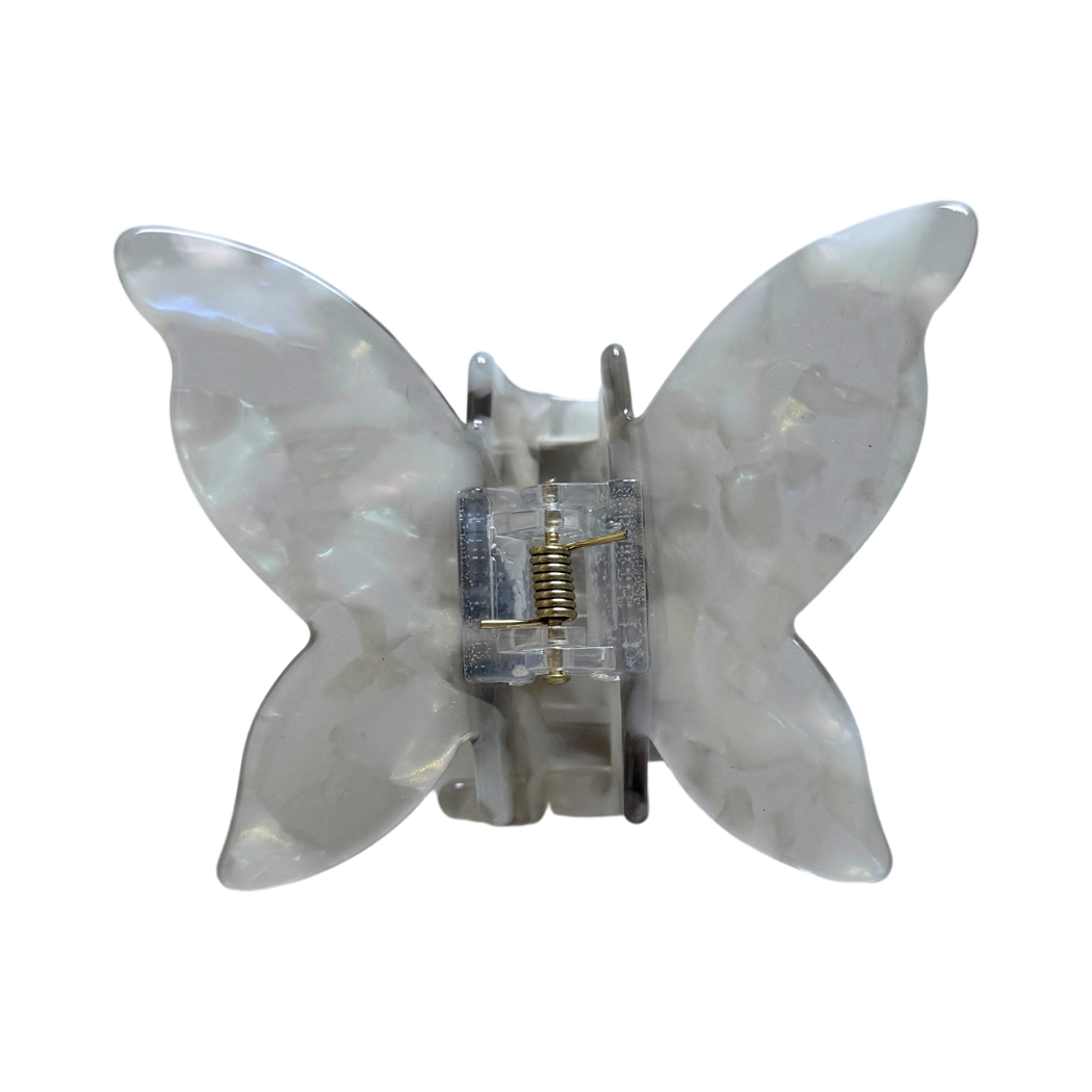 Yara Cellulose Acetate Butterfly Hair Claw Clips