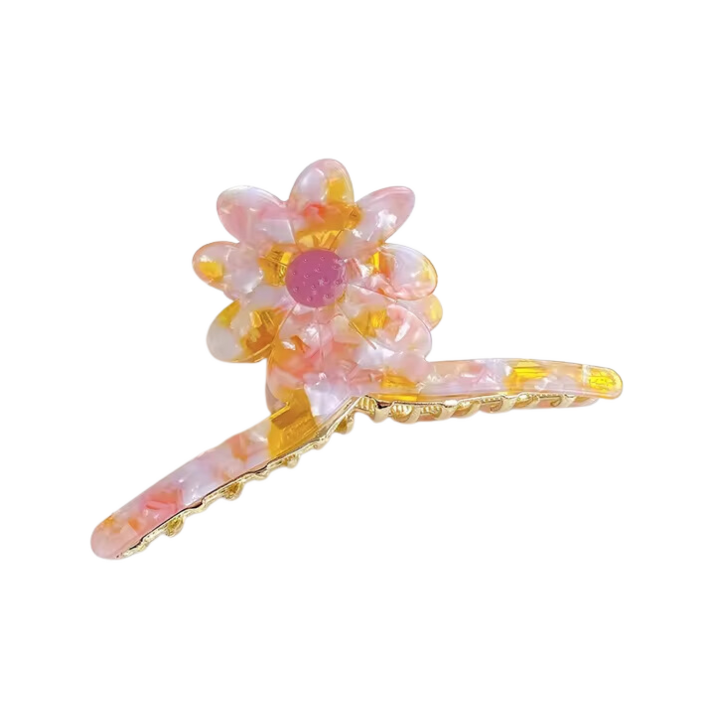 Abigail Cellulose Acetate Hair Claw Clips