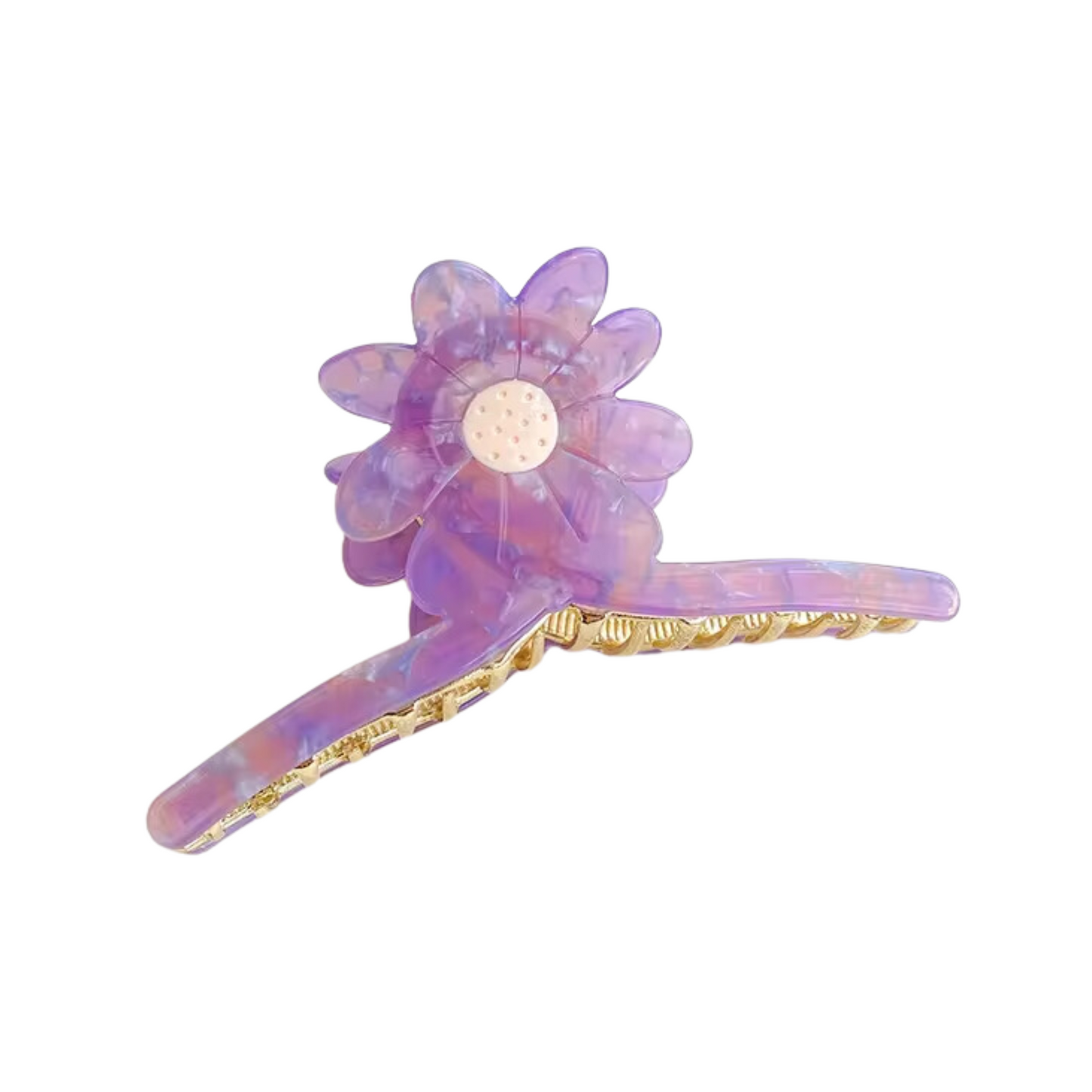 Abigail Cellulose Acetate Hair Claw Clips