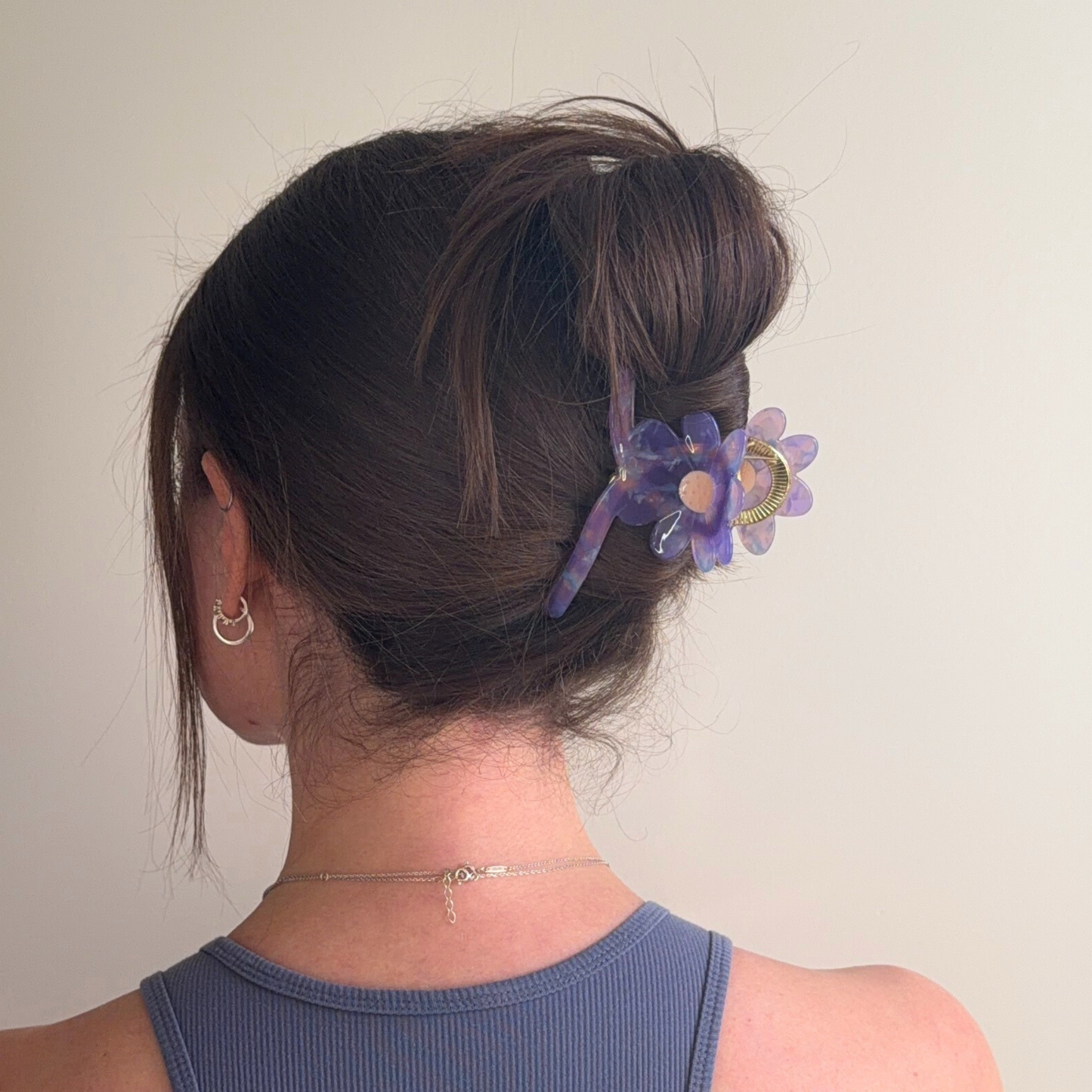 Abigail Cellulose Acetate Hair Claw Clips