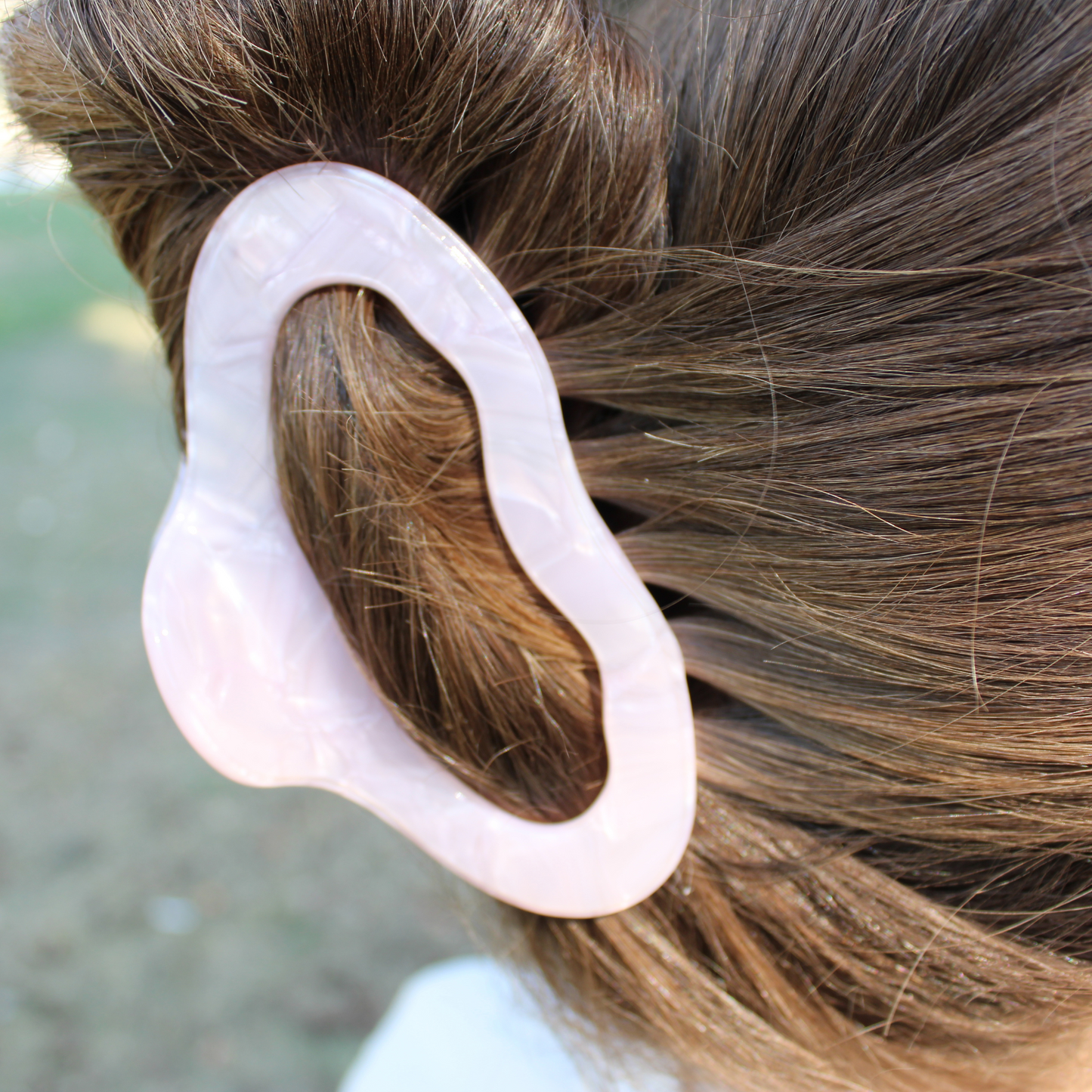 Aurora Cellulose Acetate Hair Claw Clips