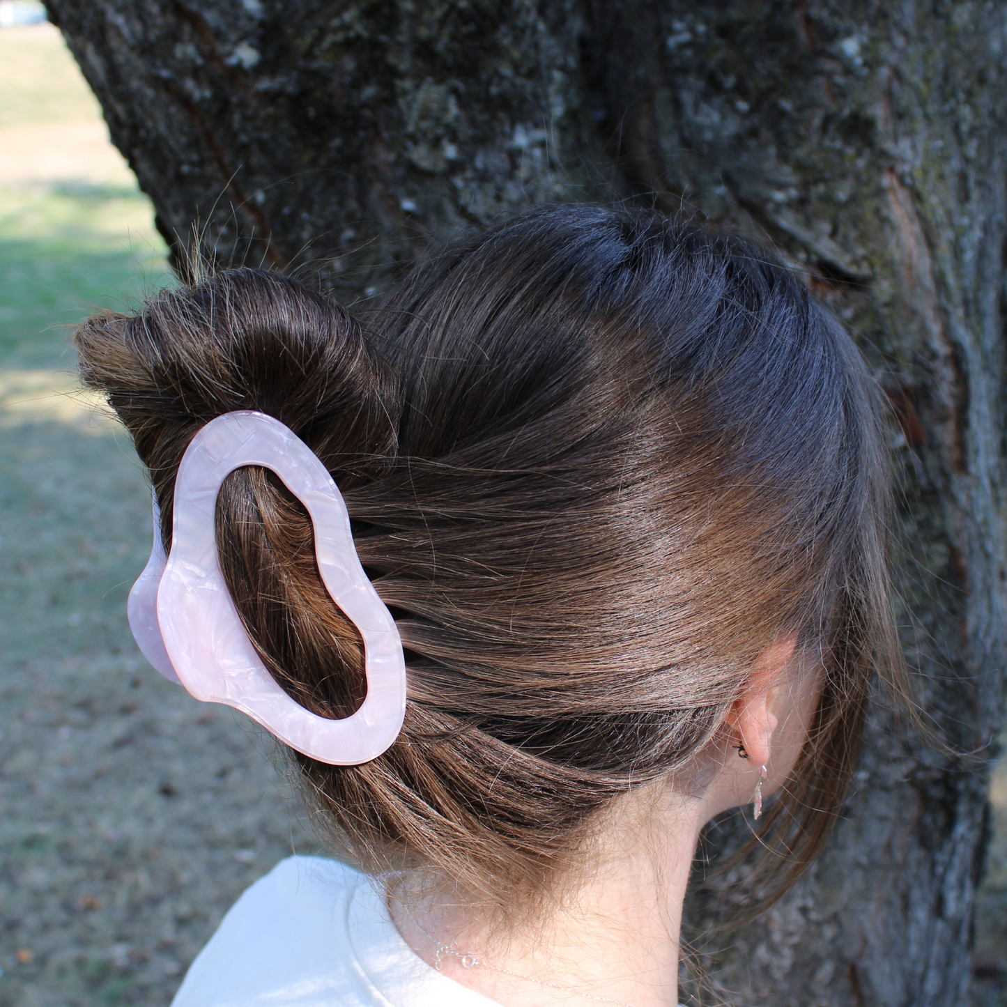 Aurora Cellulose Acetate Hair Claw Clips