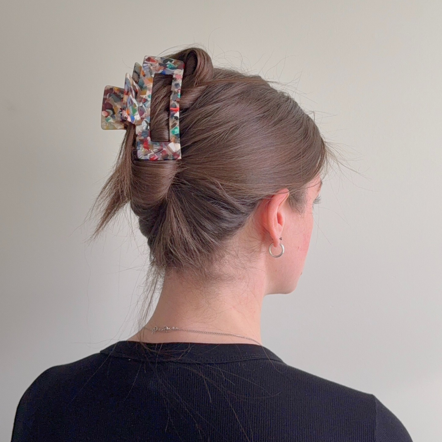 Aven Cellulose Acetate Hair Claw Clips