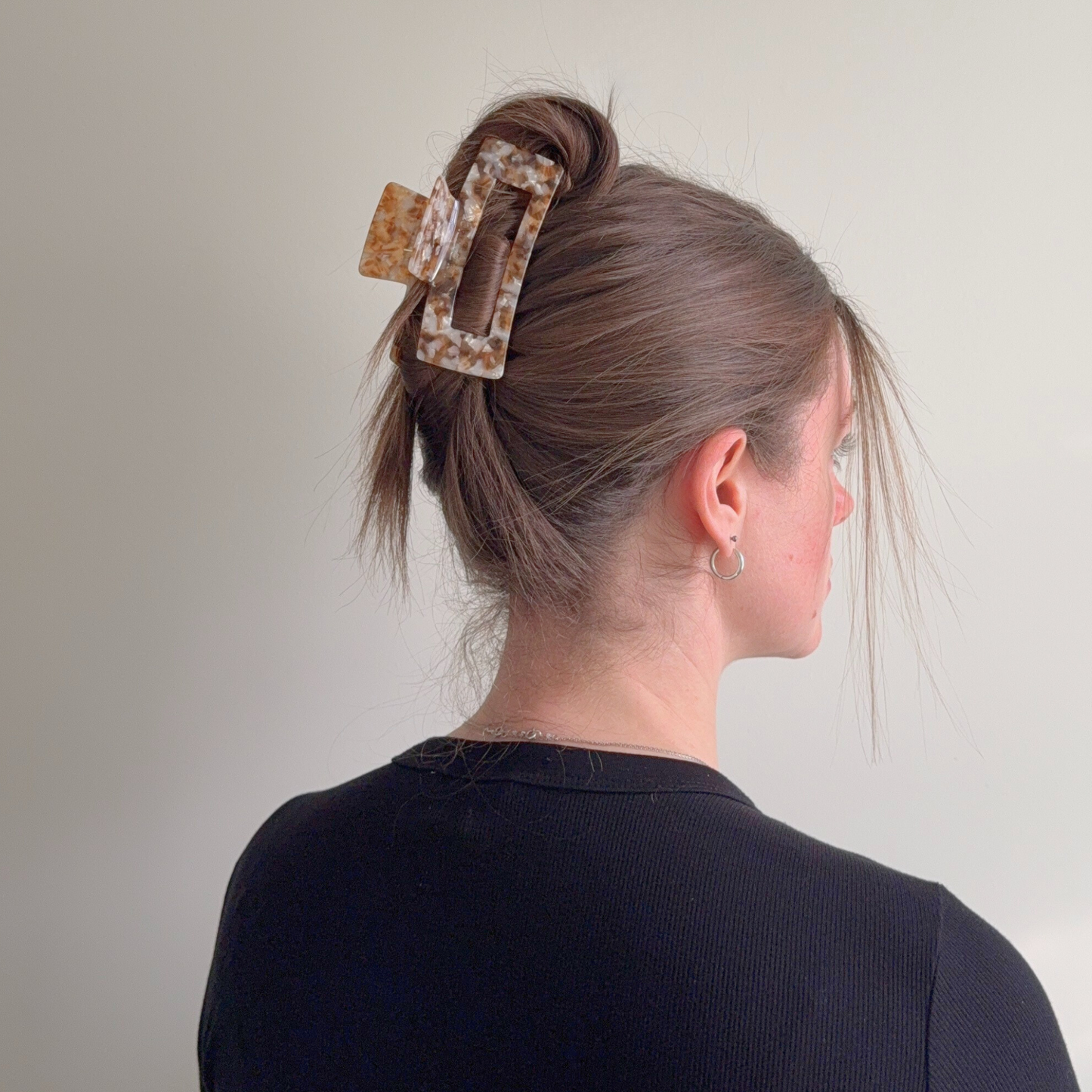 Aven Cellulose Acetate Hair Claw Clips