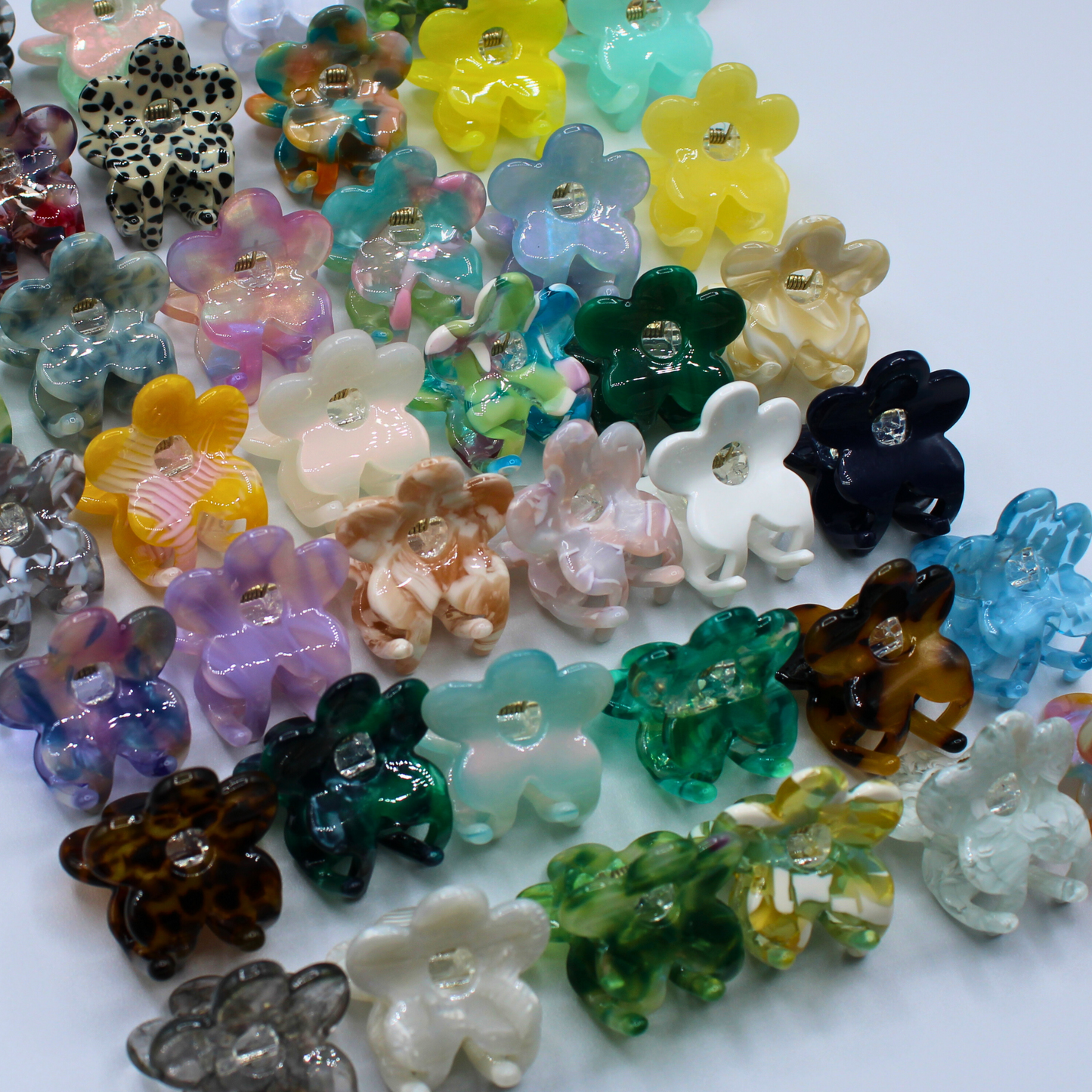 Ayaka Cellulose Acetate Hair Claw Clips