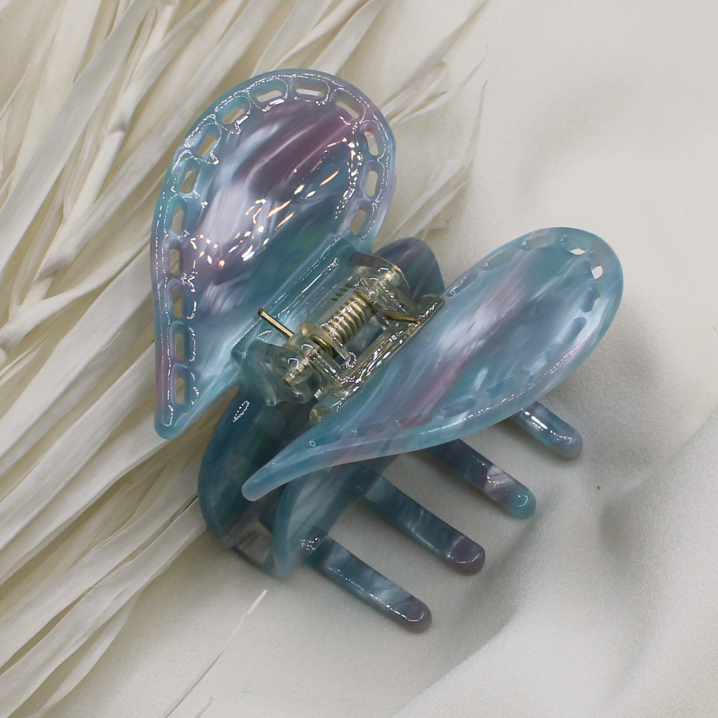 Cara Cellulose Acetate Hair Claw Clips