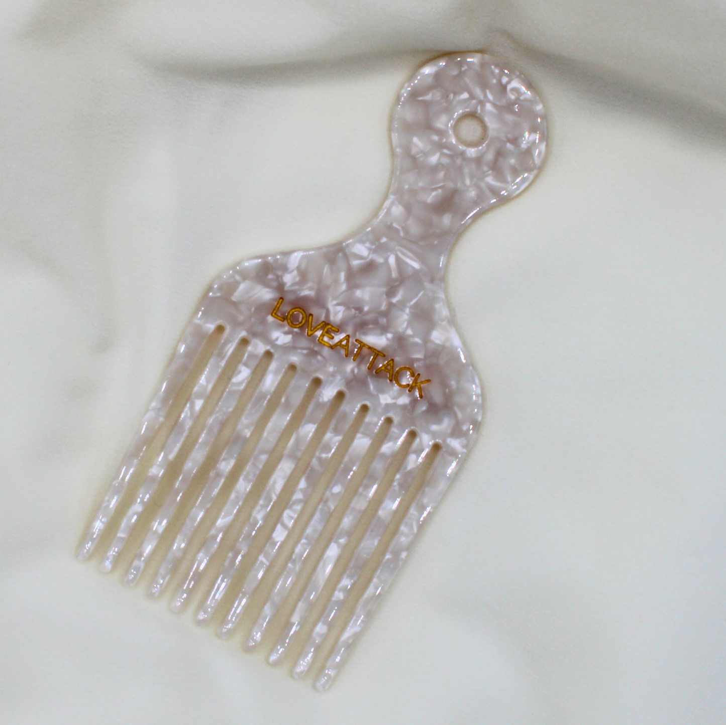 Cellulose Acetate Pick Hair Combs