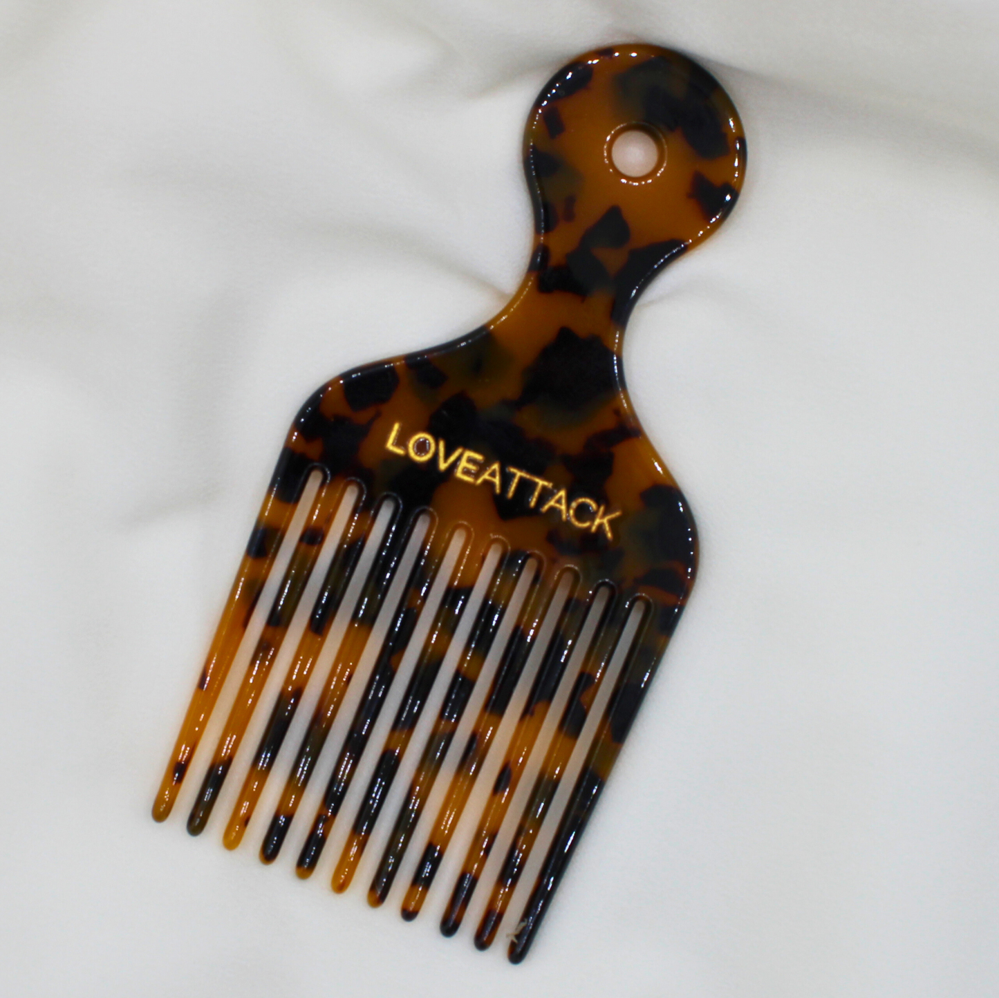 Cellulose Acetate Pick Hair Combs