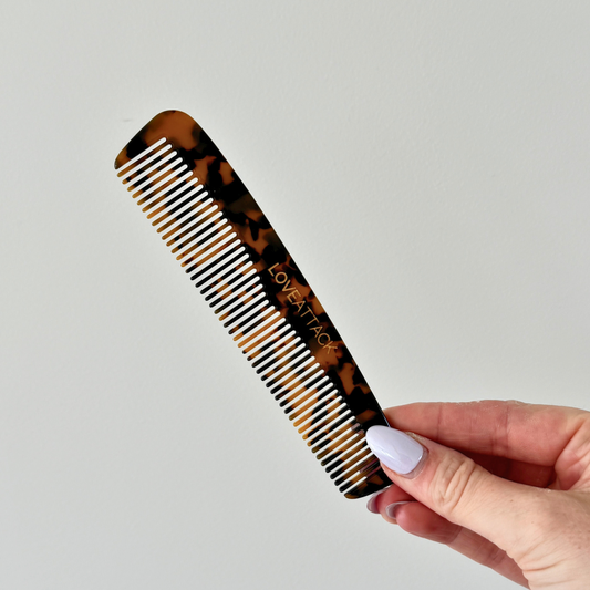 Cellulose Acetate Fine Tooth Hair Styling Combs