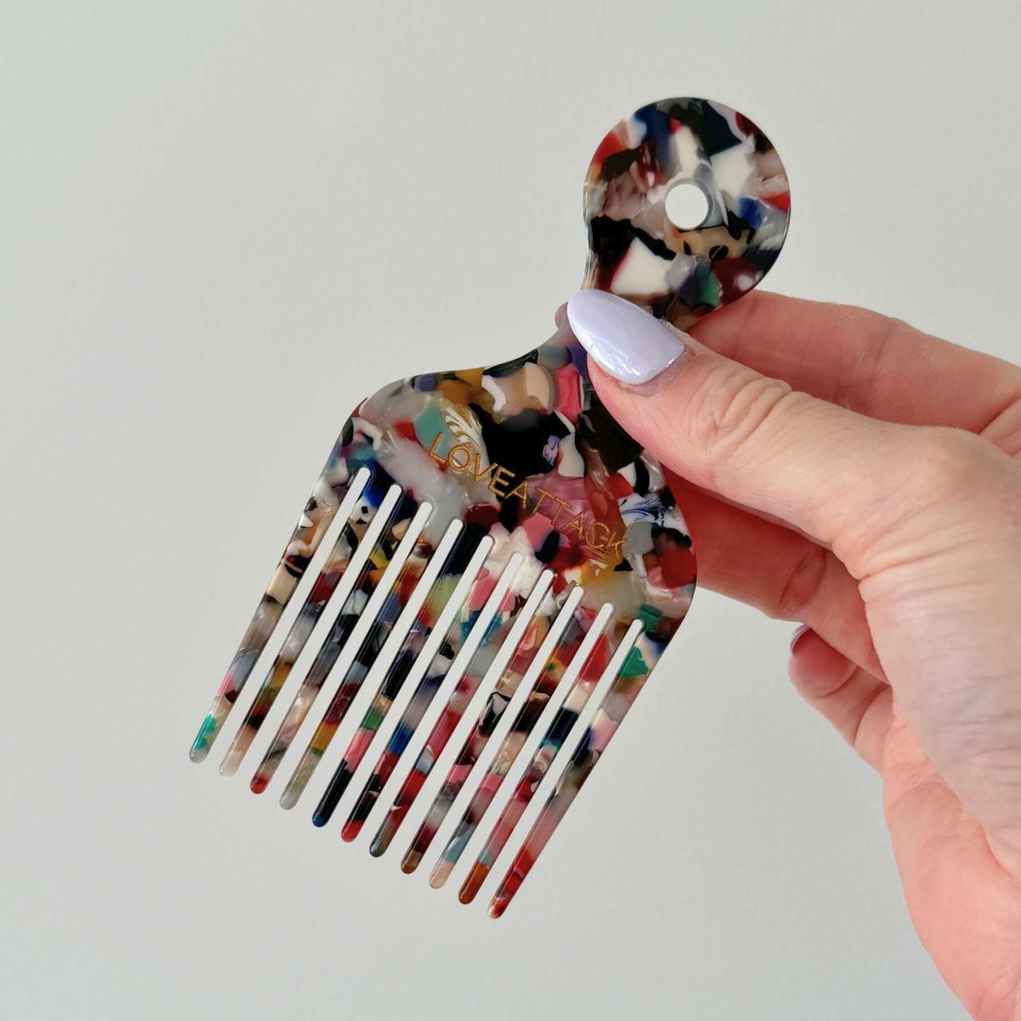 Peignes à cheveux en acétate de cellulose