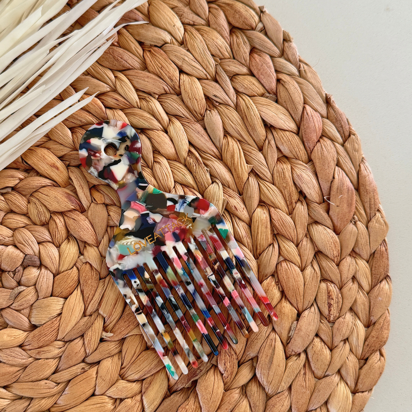 Peignes à cheveux en acétate de cellulose