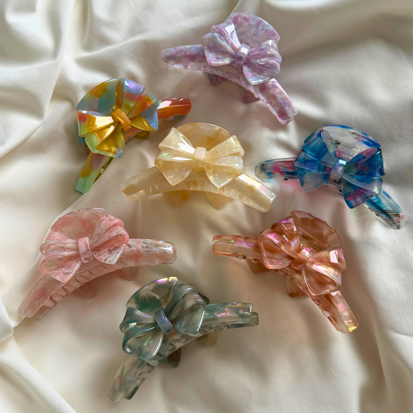Haru Cellulose Acetate Hair Claw Clips