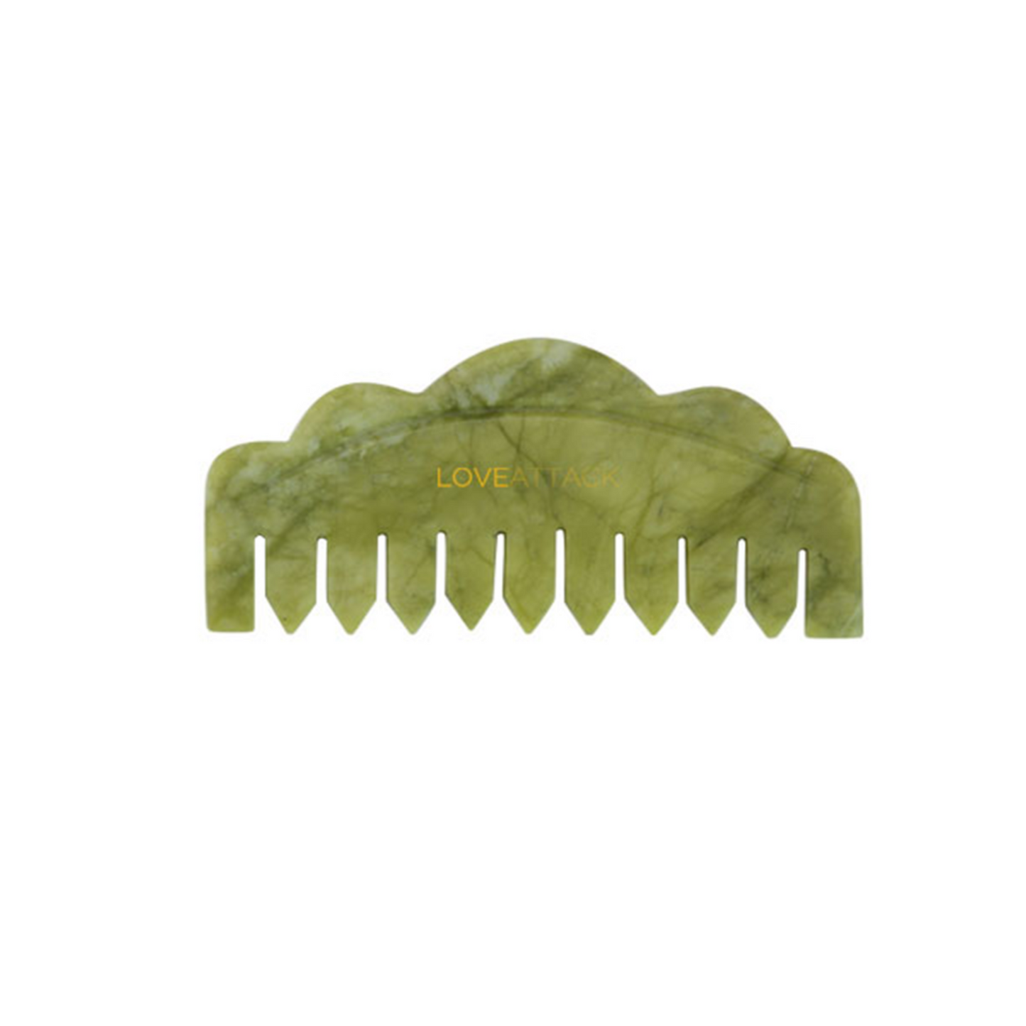 Jade Gua Sha Combs for Scalp and Neck