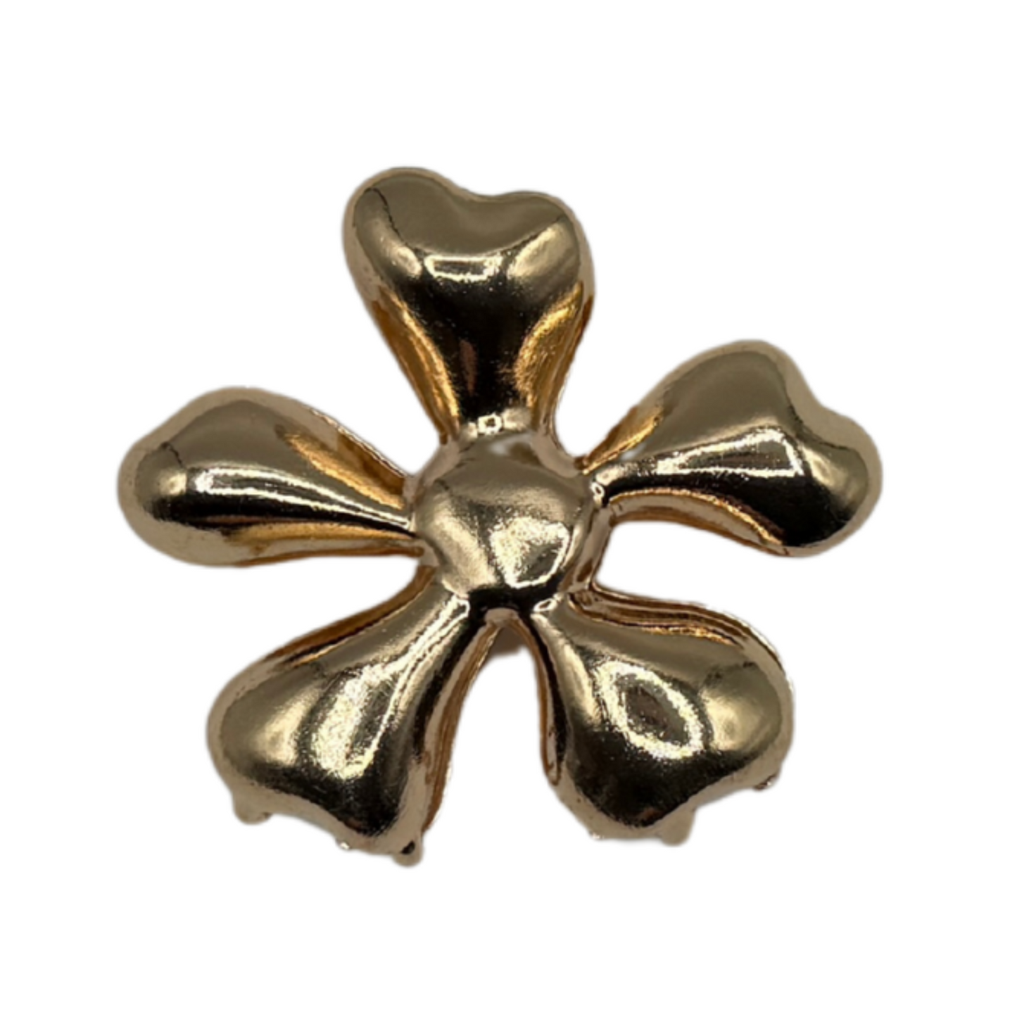 Nali Flower Metal Hair Claw Clips