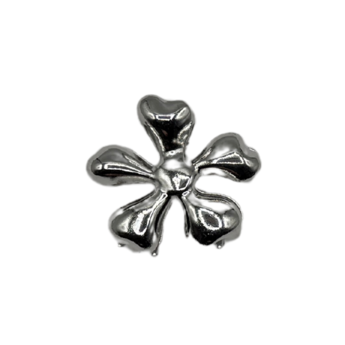 Nali Flower Metal Hair Claw Clips