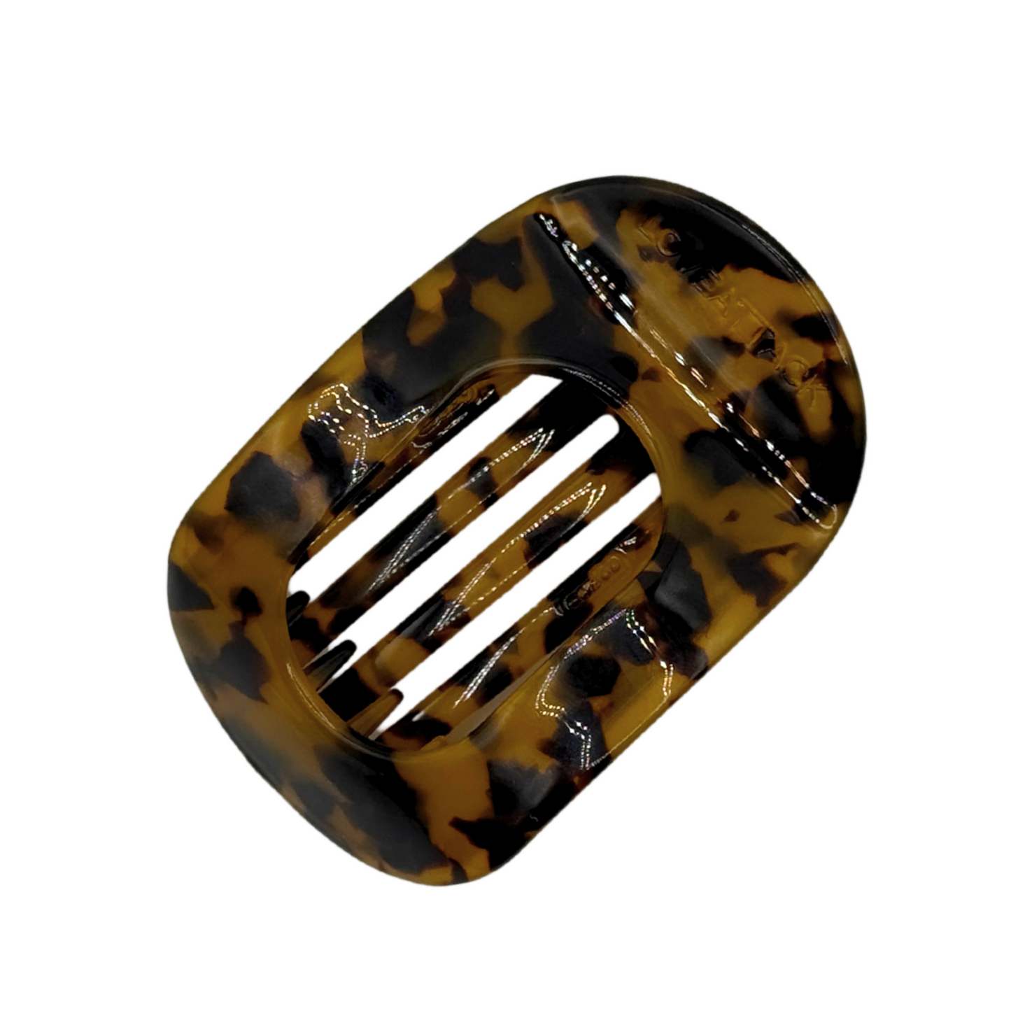 Olivia Cellulose Acetate Flat Hair Claw Clips