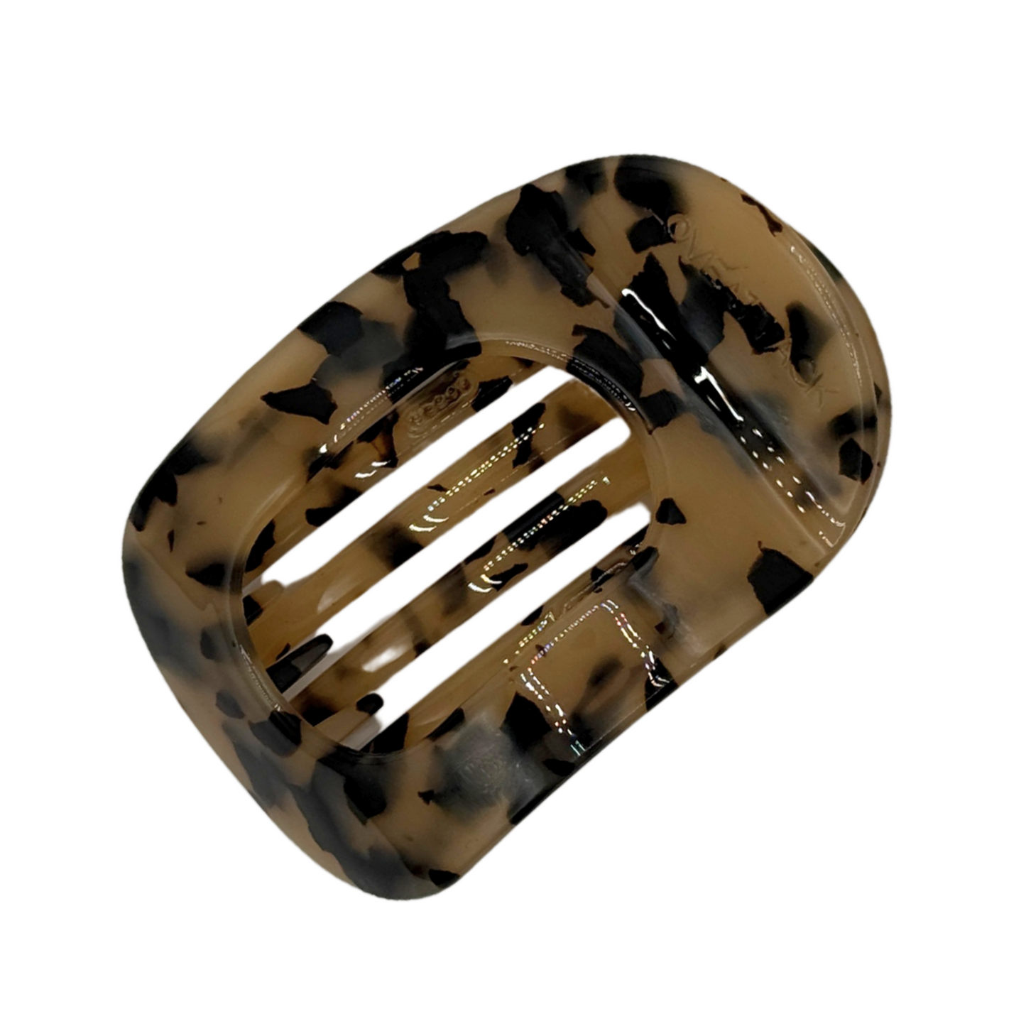 Olivia Cellulose Acetate Flat Hair Claw Clips