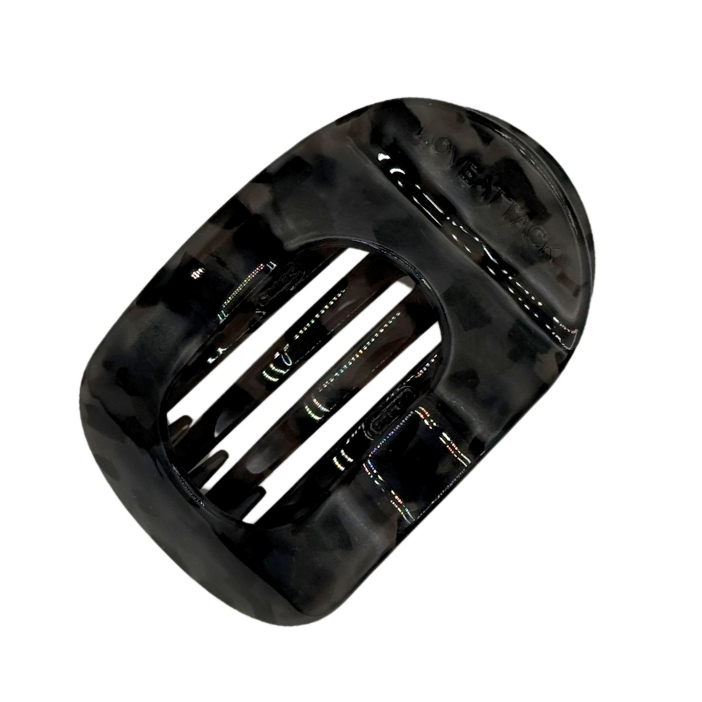 Olivia Cellulose Acetate Flat Hair Claw Clips