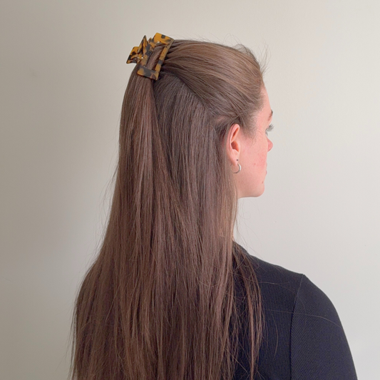 Sara Cellulose Acetate Hair Claw Clips