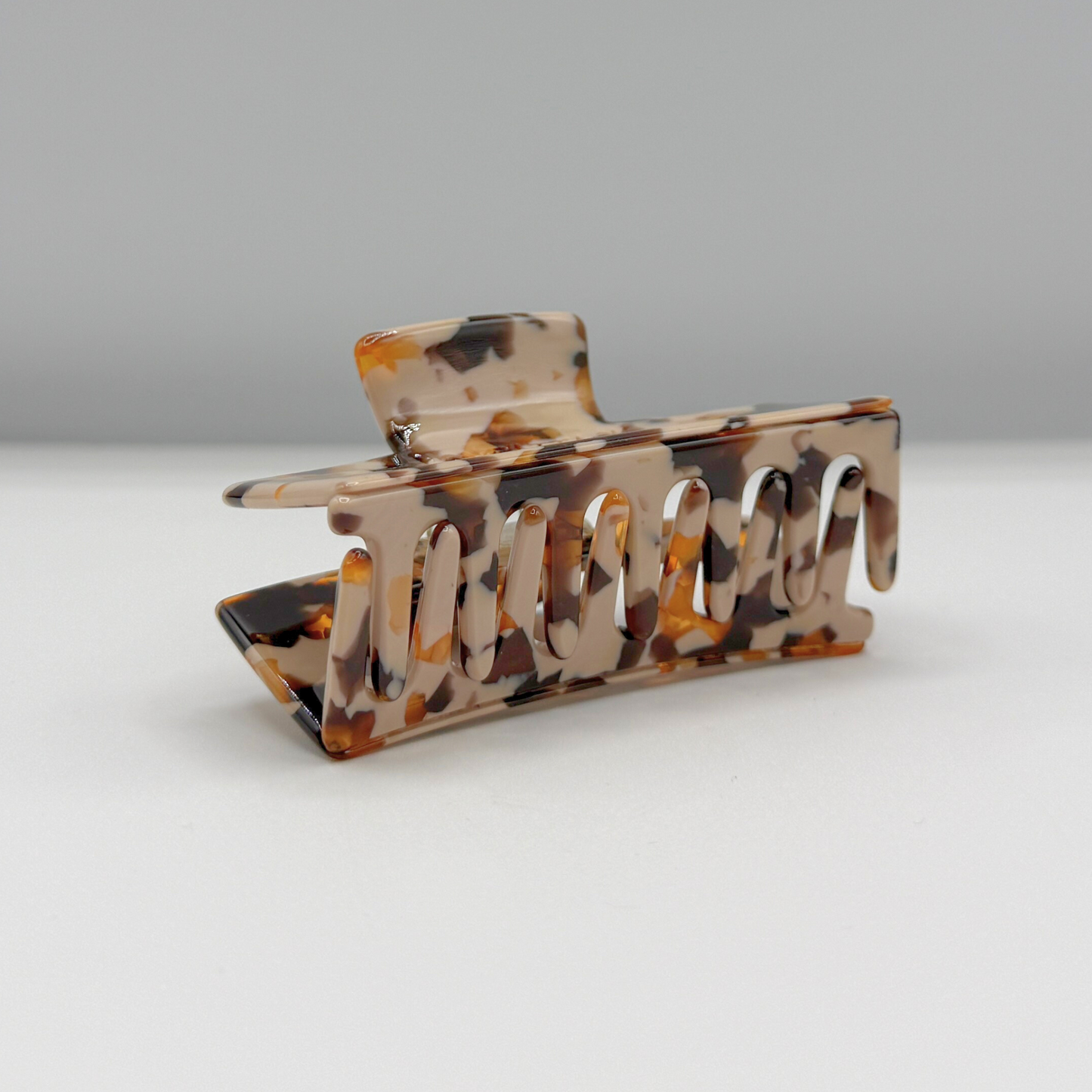 Sara Cellulose Acetate Hair Claw Clips