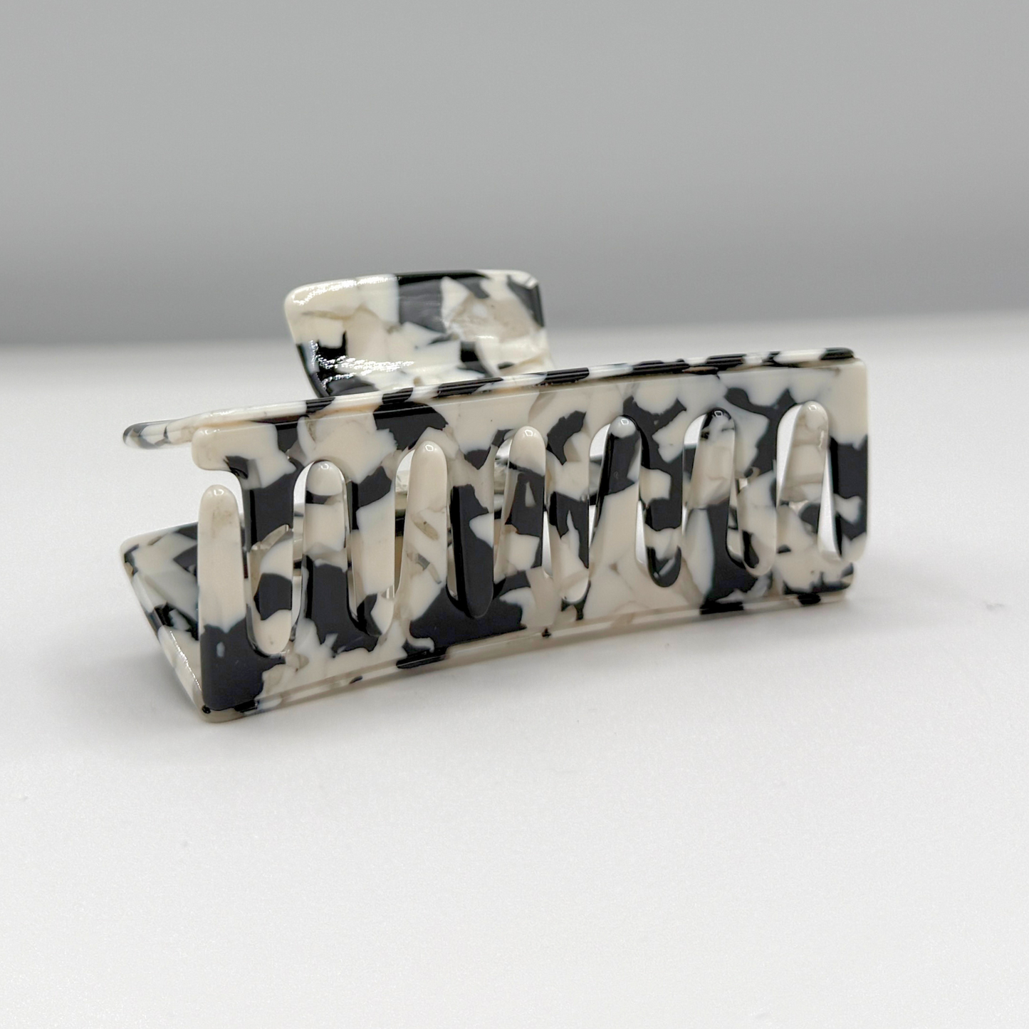 Sara Cellulose Acetate Hair Claw Clips