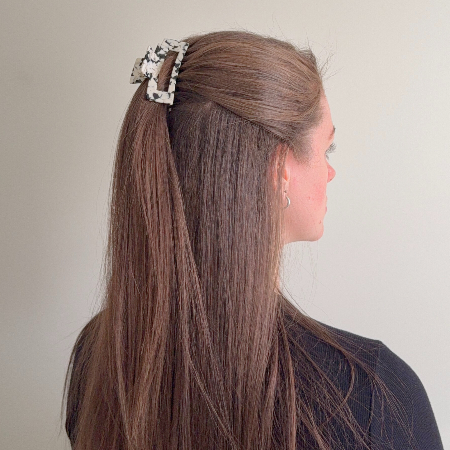 Sara Cellulose Acetate Hair Claw Clips