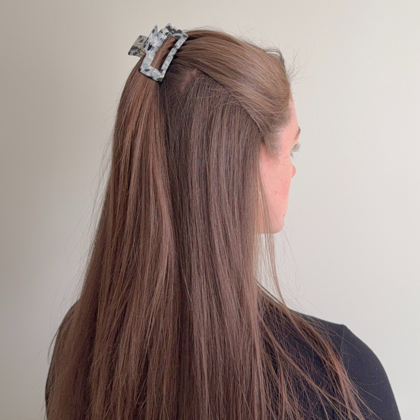 Sara Cellulose Acetate Hair Claw Clips