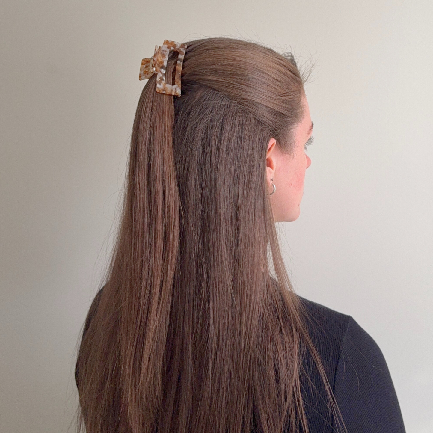 Sara Cellulose Acetate Hair Claw Clips