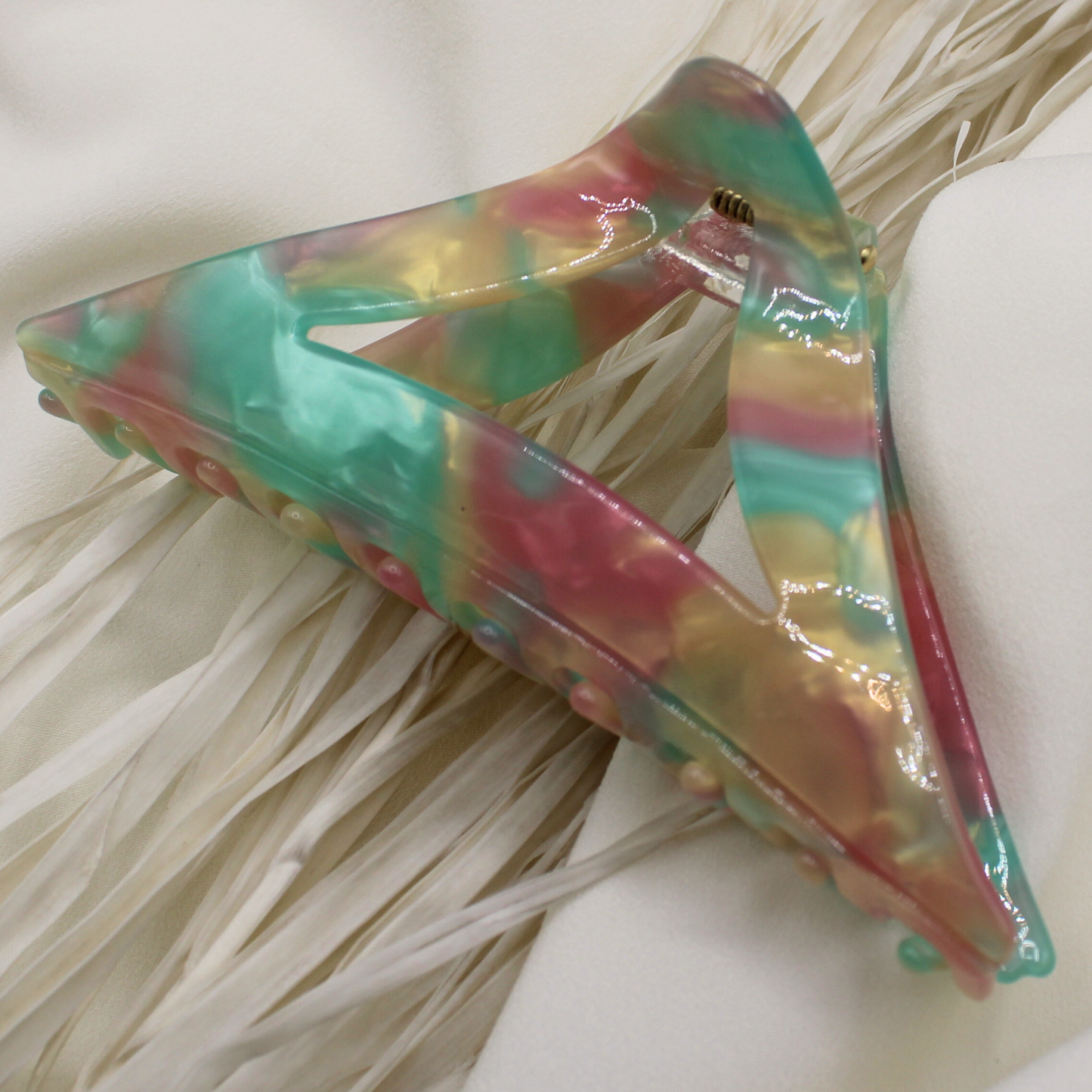 Sophie Cellulose Acetate Hair Claw Clips