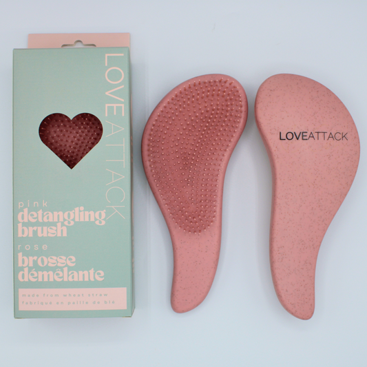 Wheat Straw Wet/Dry Detangling Hair Brush