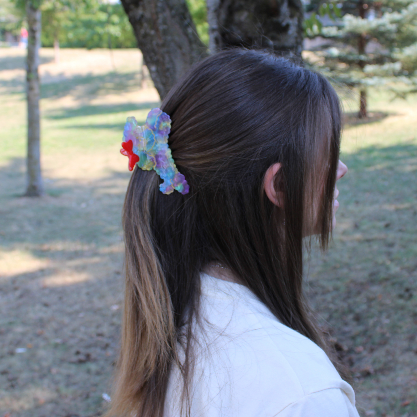 Paige Cellulose Acetate Hair Claw Clips