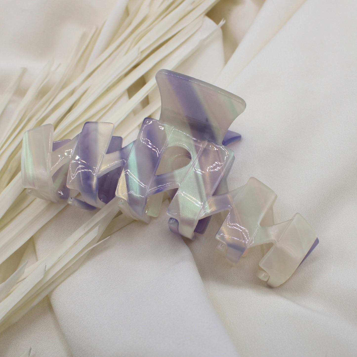 Ziggy Cellulose Acetate Hair Claw Clips