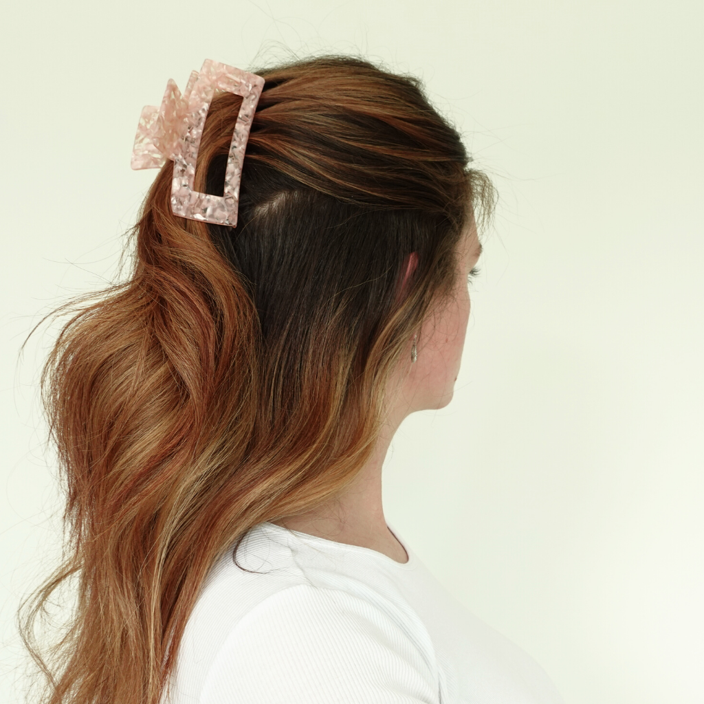 Aven Cellulose Acetate Hair Claw Clips