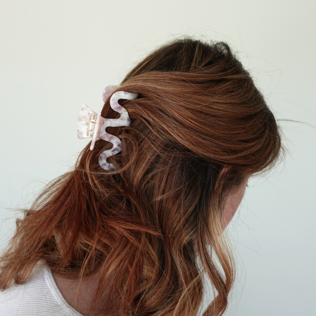 Kaia Cellulose Acetate Hair Claw Clips