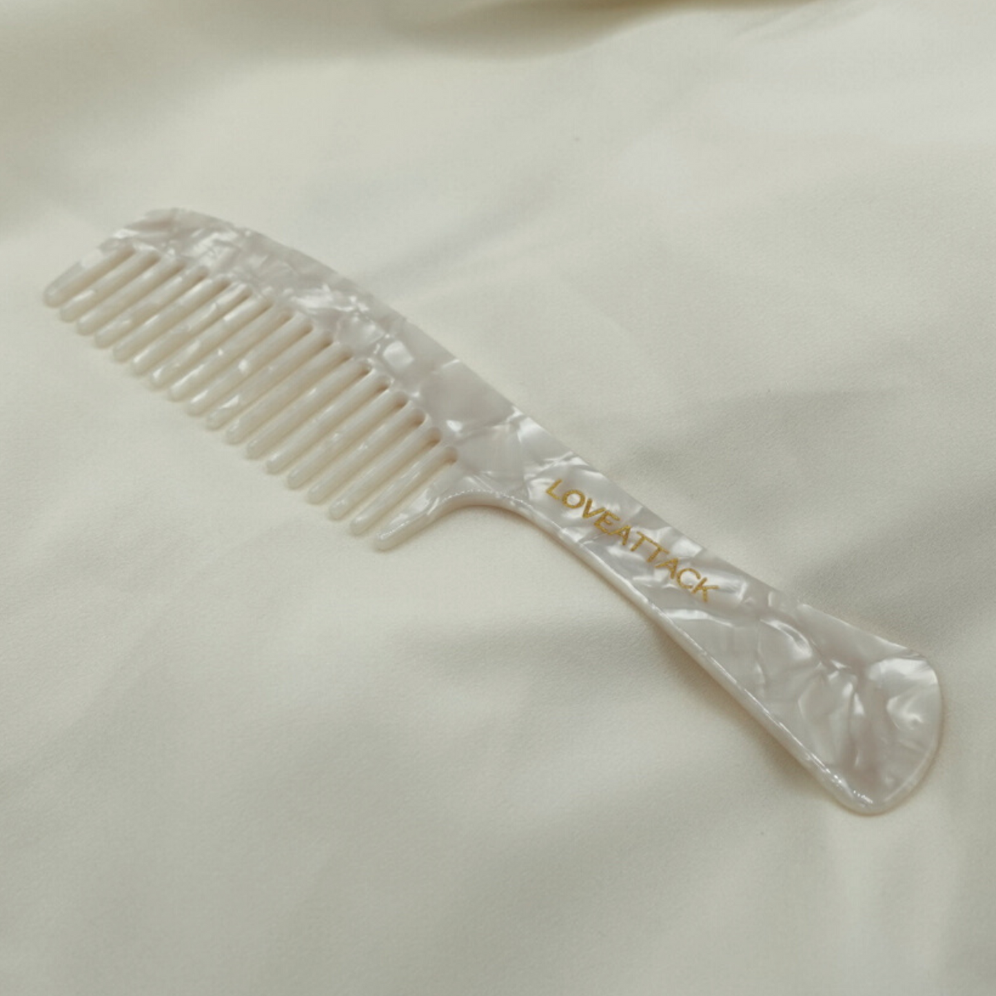 Long Handled Wide Tooth Cellulose Acetate Hair Combs