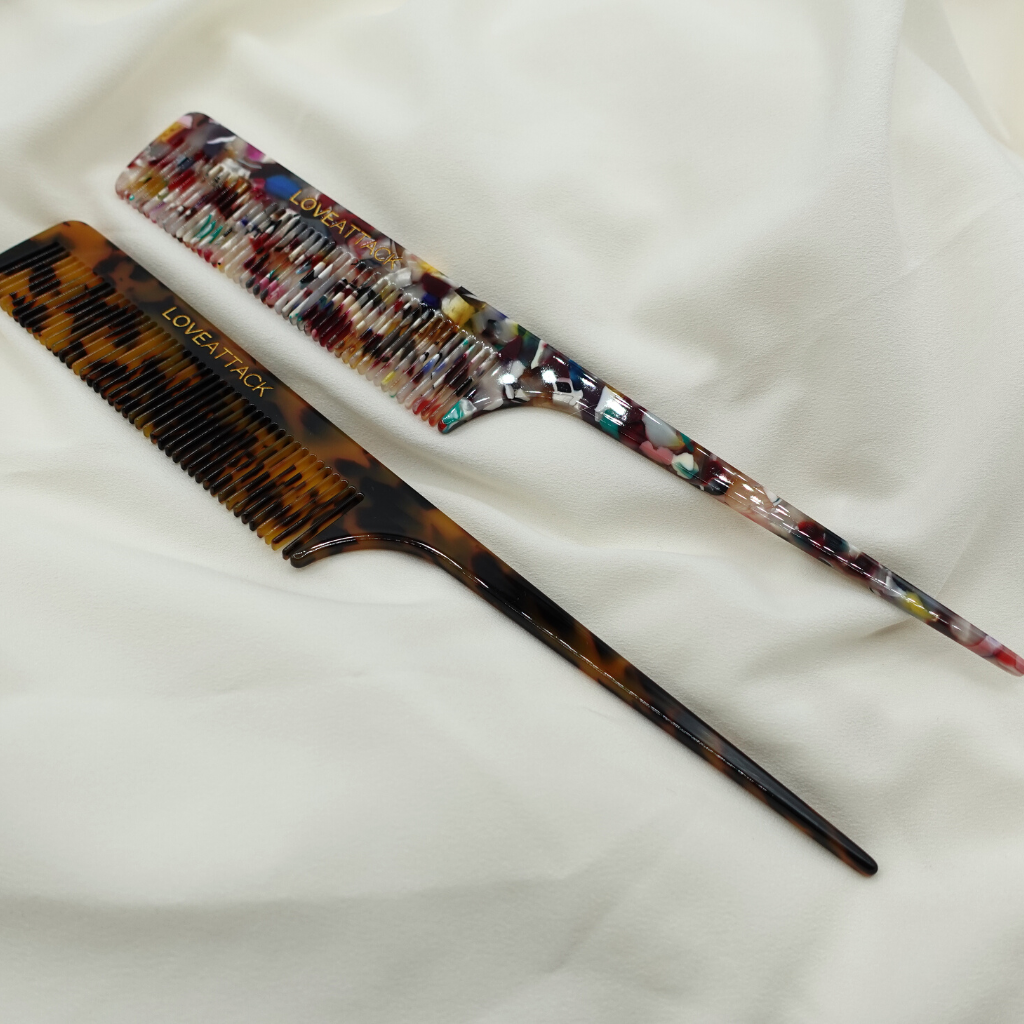 Cellulose Acetate Tail Hair Comb