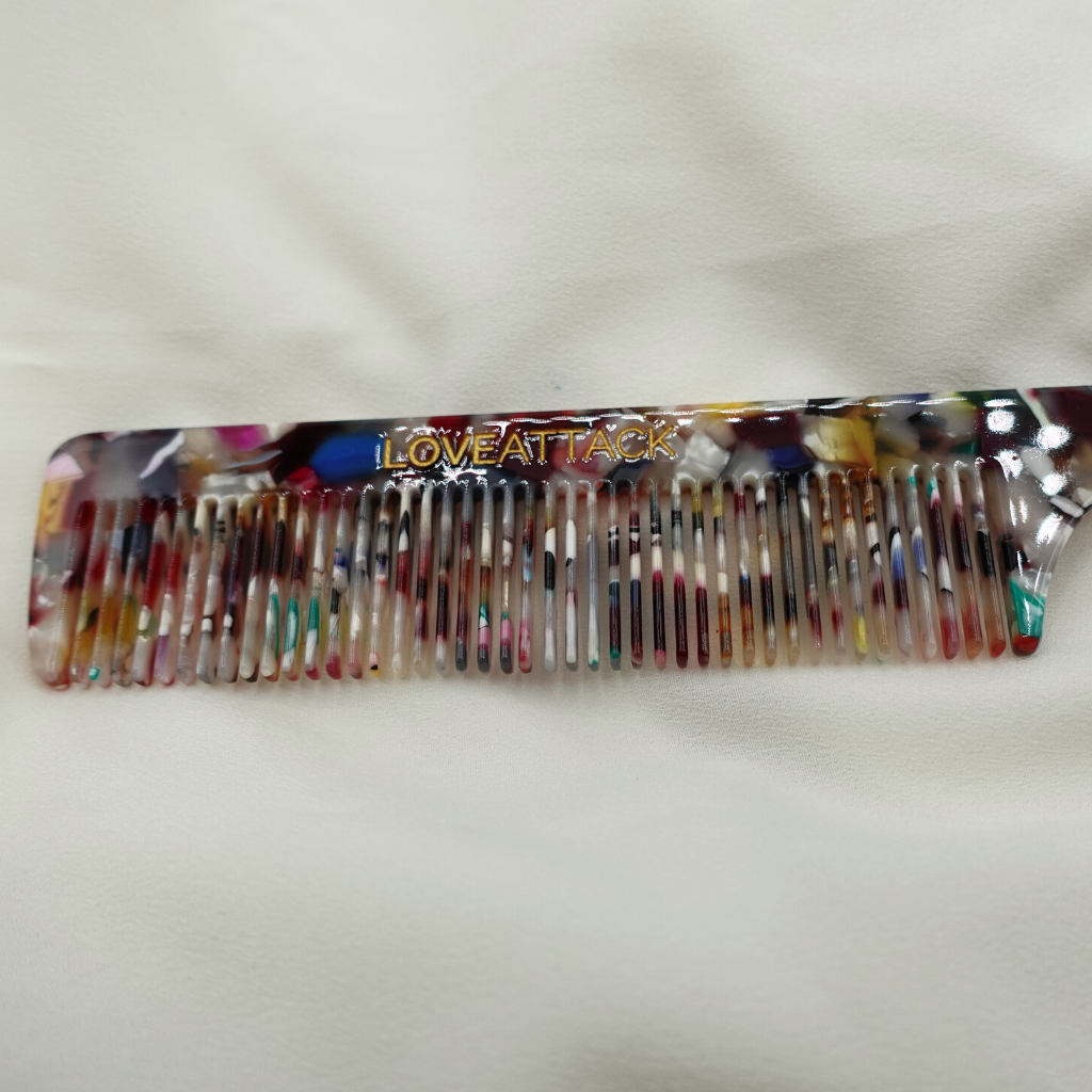 Cellulose Acetate Tail Hair Comb