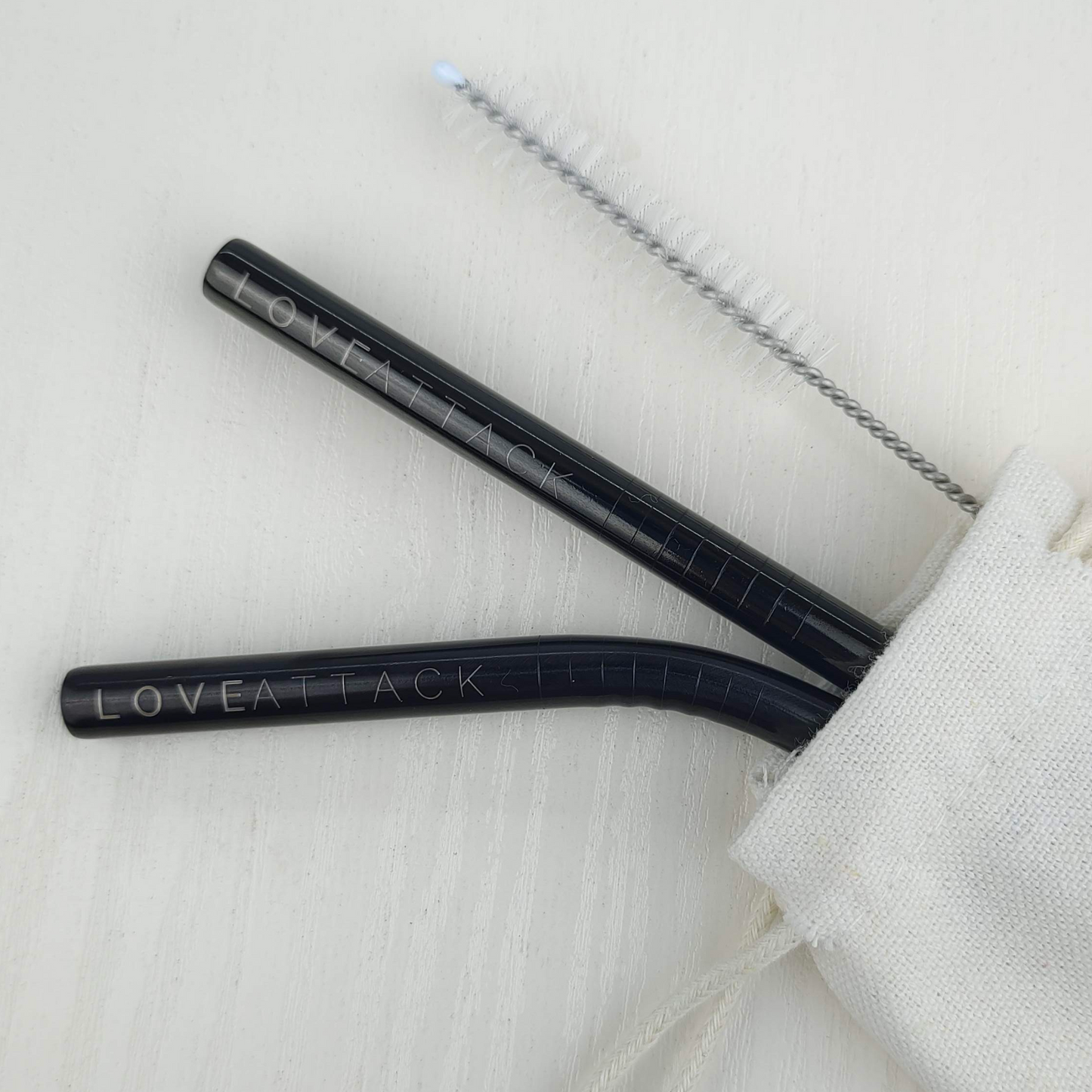 Reusable Stainless Steel Drinking Straw Sets