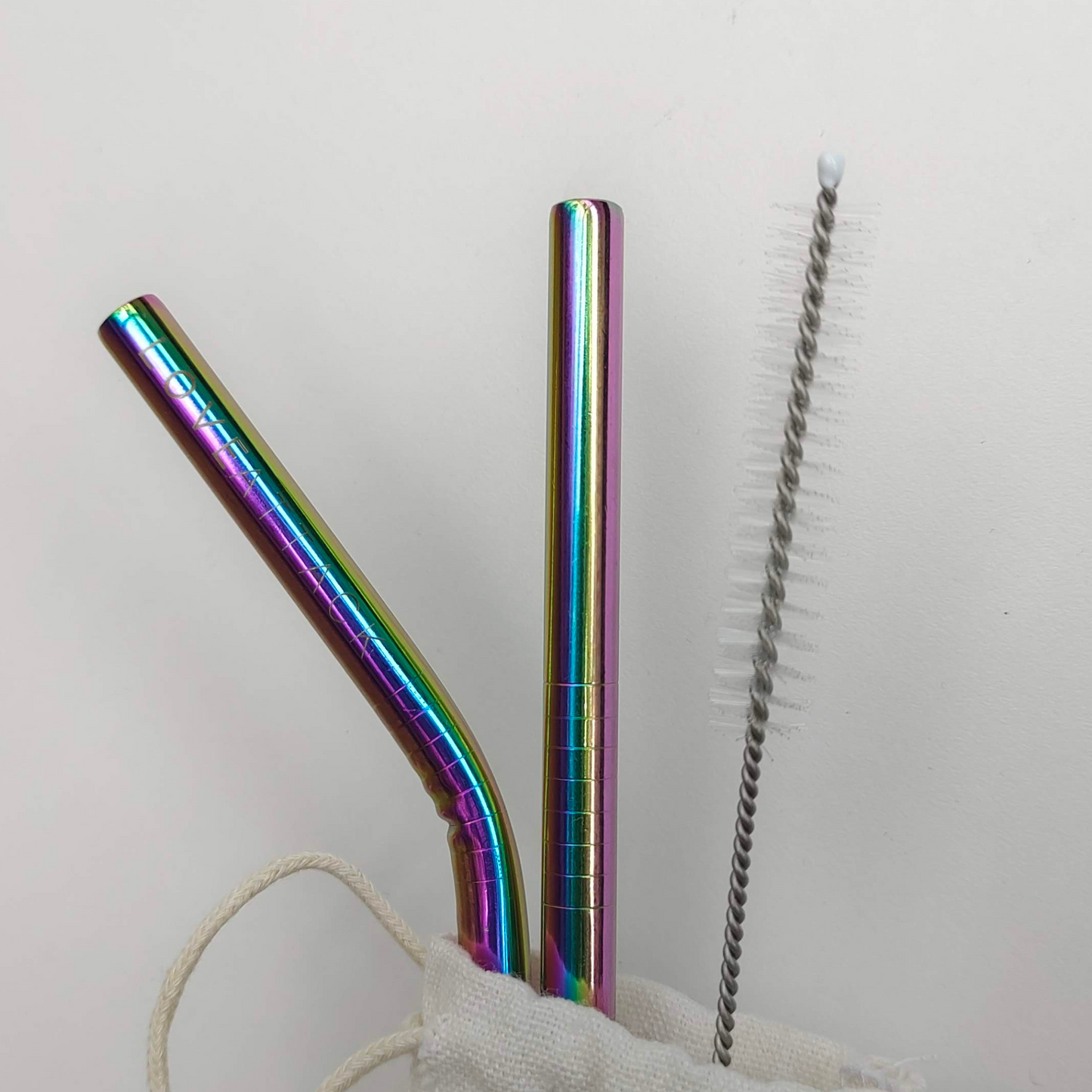 Reusable Stainless Steel Drinking Straw Sets
