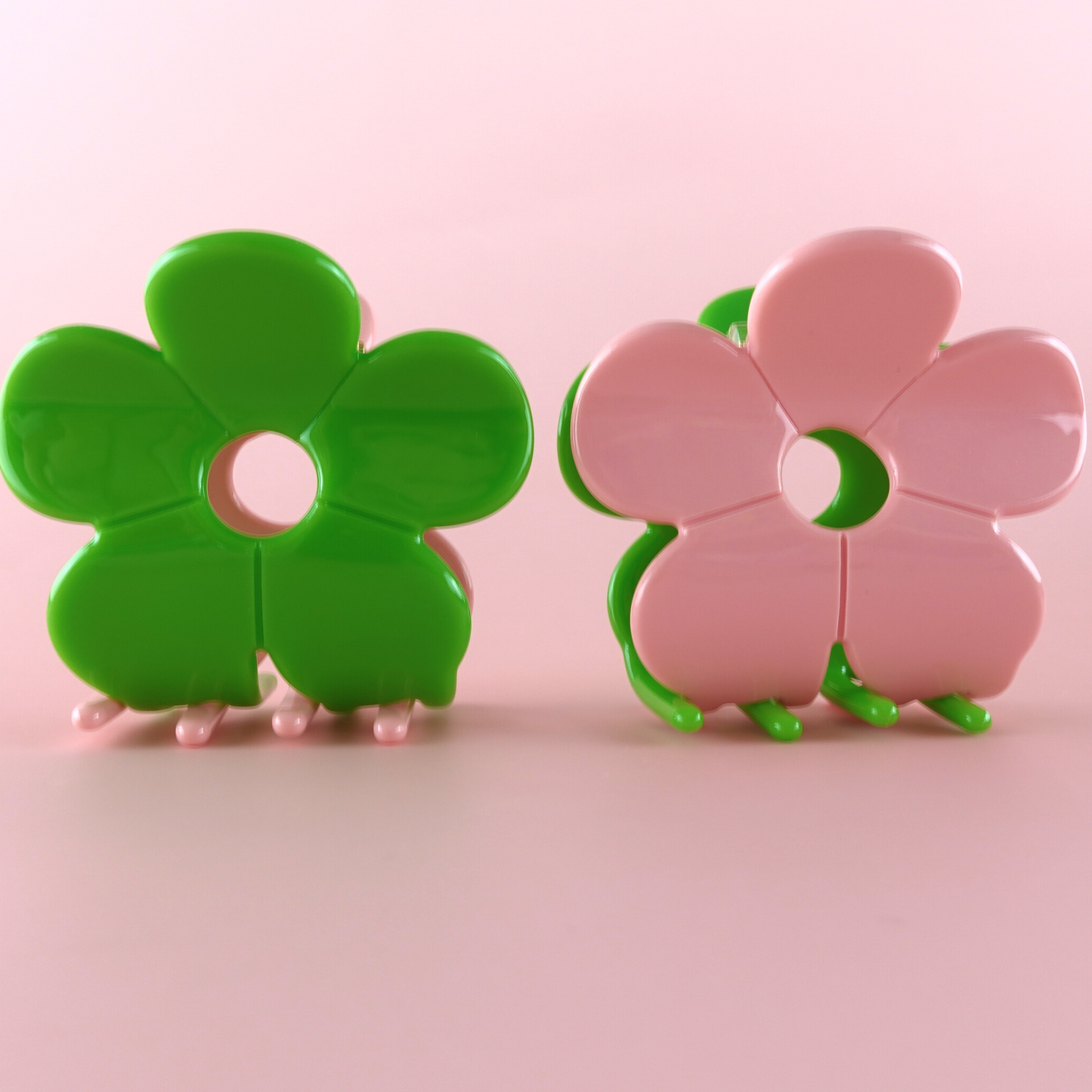 Hanami Cellulose Acetate Hair Claw Clips