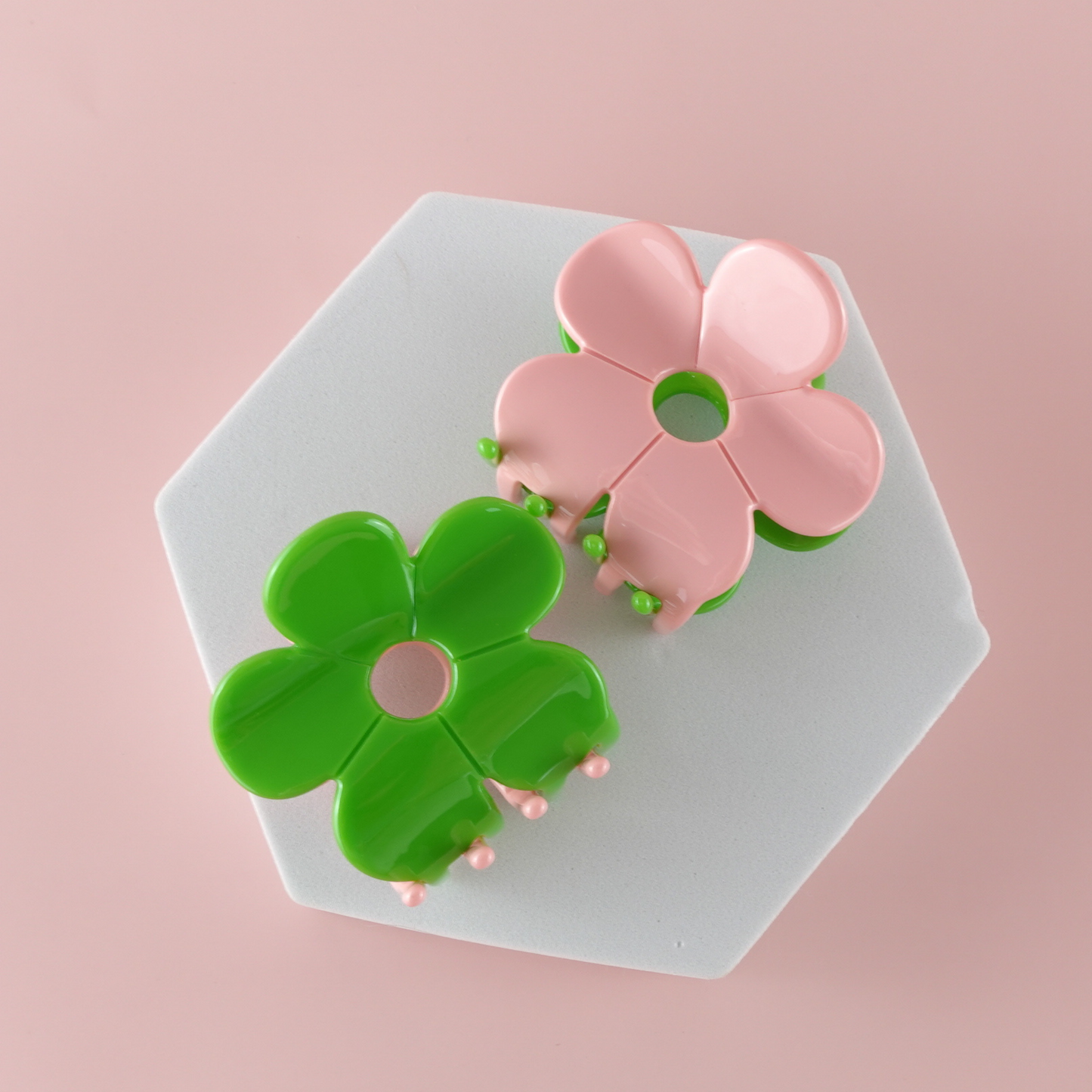 Hanami Cellulose Acetate Hair Claw Clips