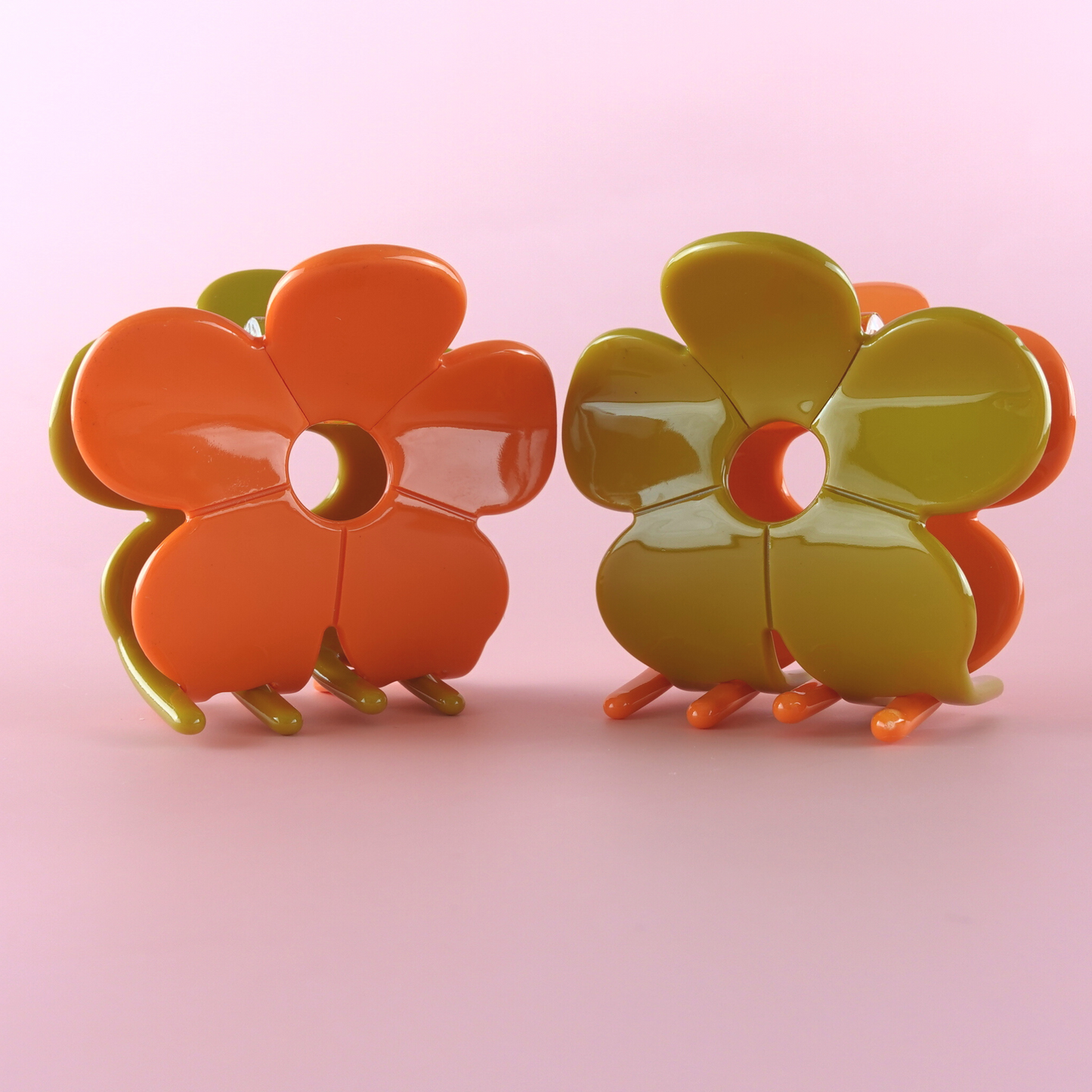 Hanami Cellulose Acetate Hair Claw Clips