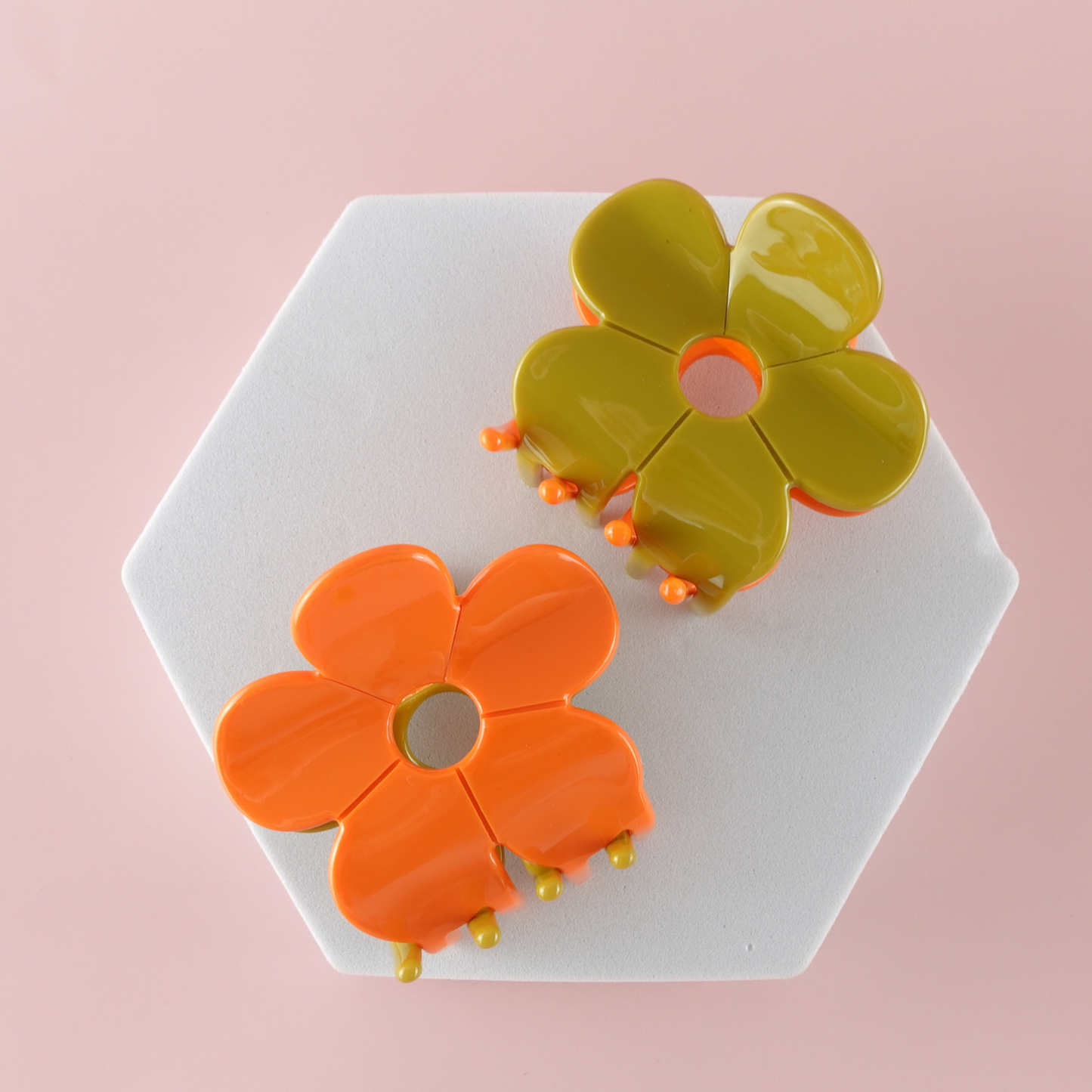 Hanami Cellulose Acetate Hair Claw Clips
