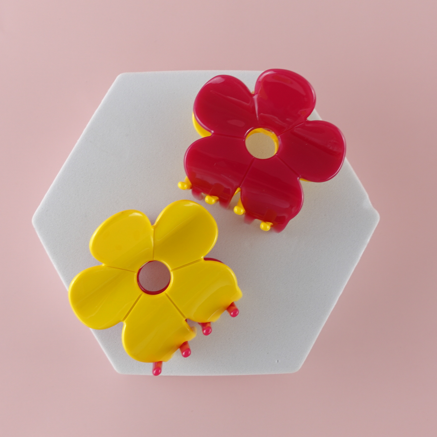 Hanami Cellulose Acetate Hair Claw Clips