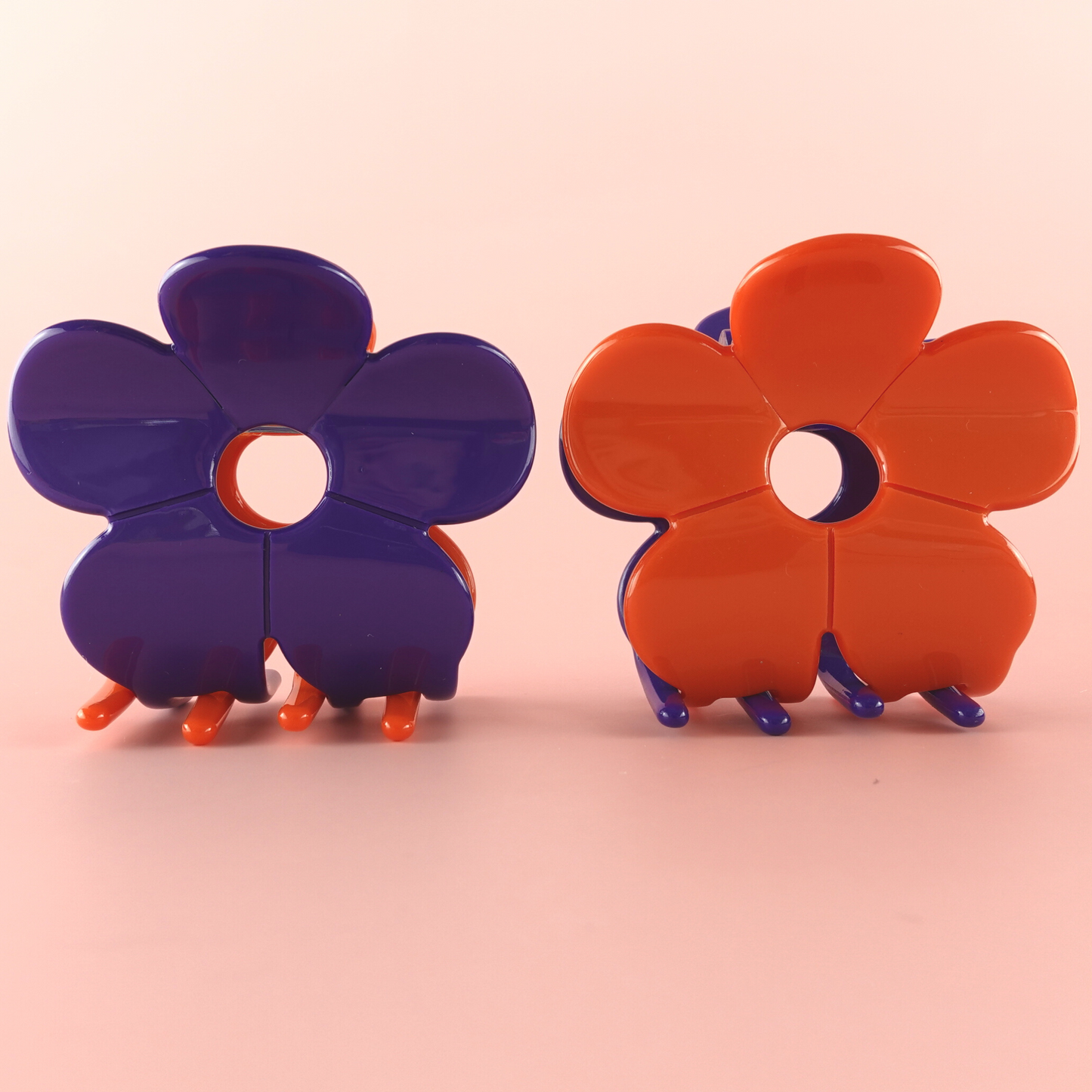 Hanami Cellulose Acetate Hair Claw Clips