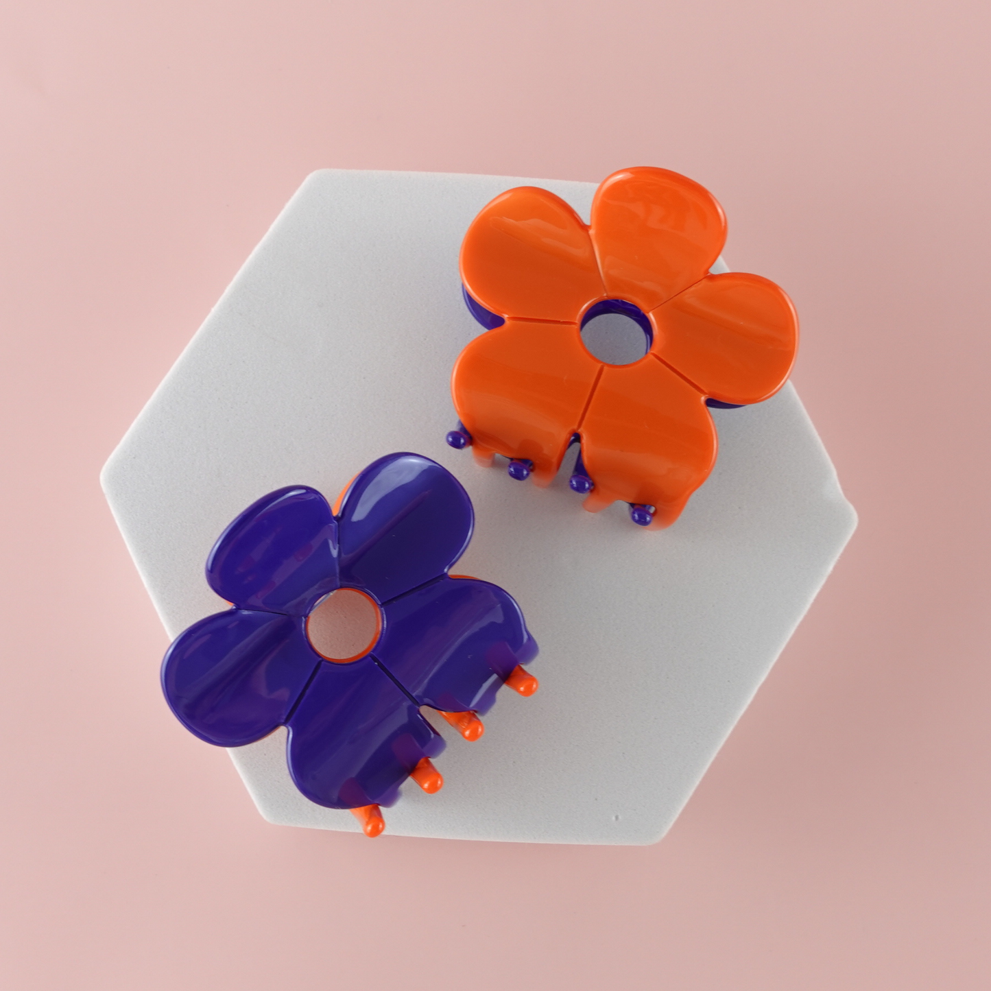 Hanami Cellulose Acetate Hair Claw Clips