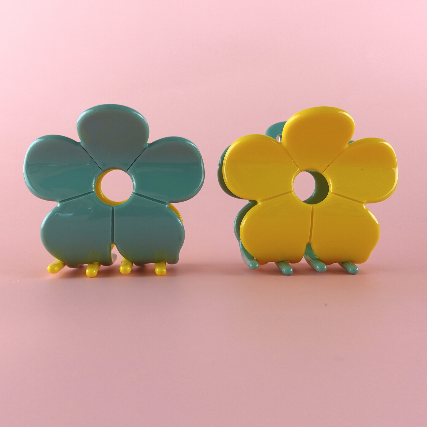 Hanami Cellulose Acetate Hair Claw Clips